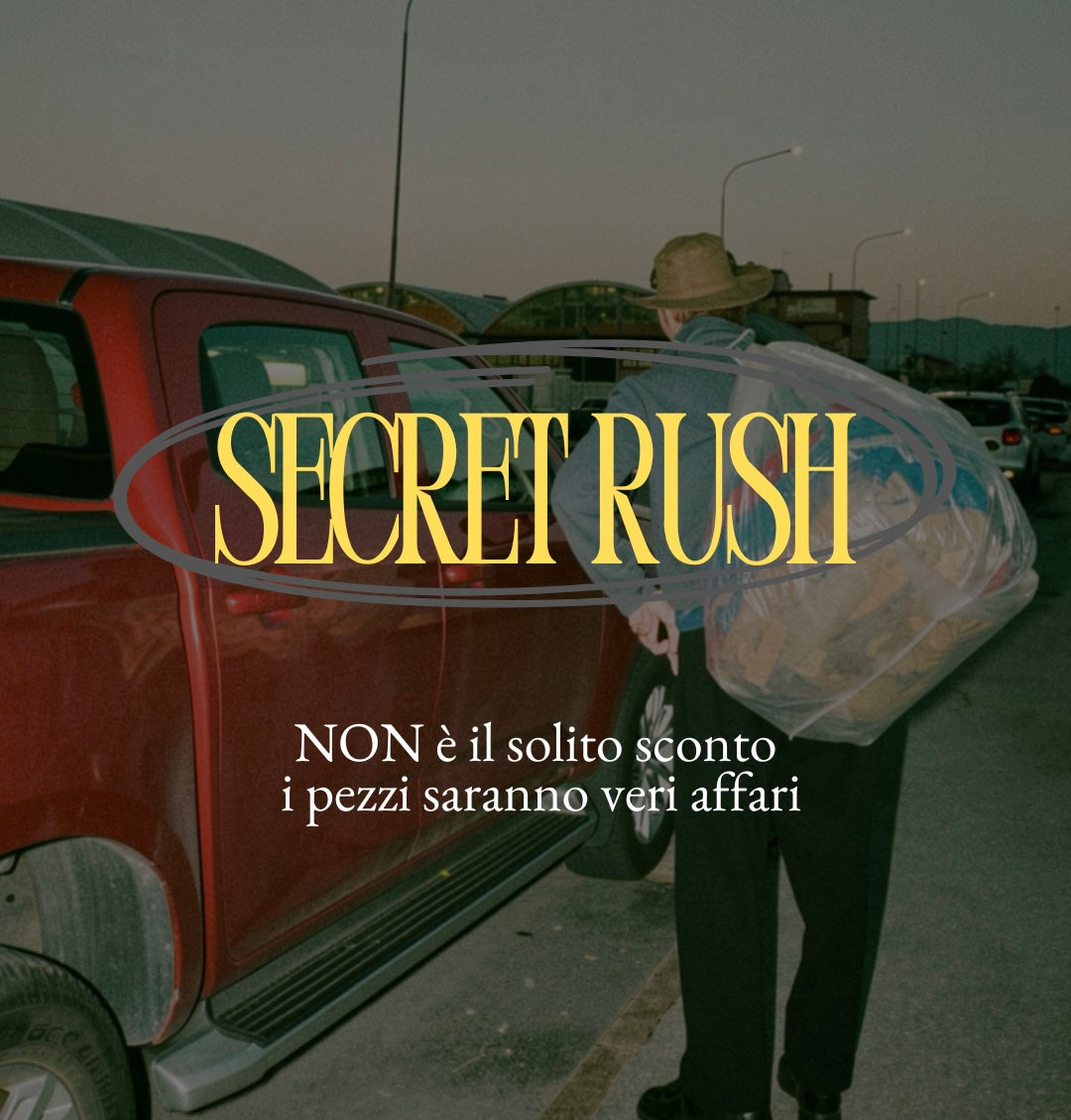 SECRET RUSH - 20 capi Vintage a prezzi folli