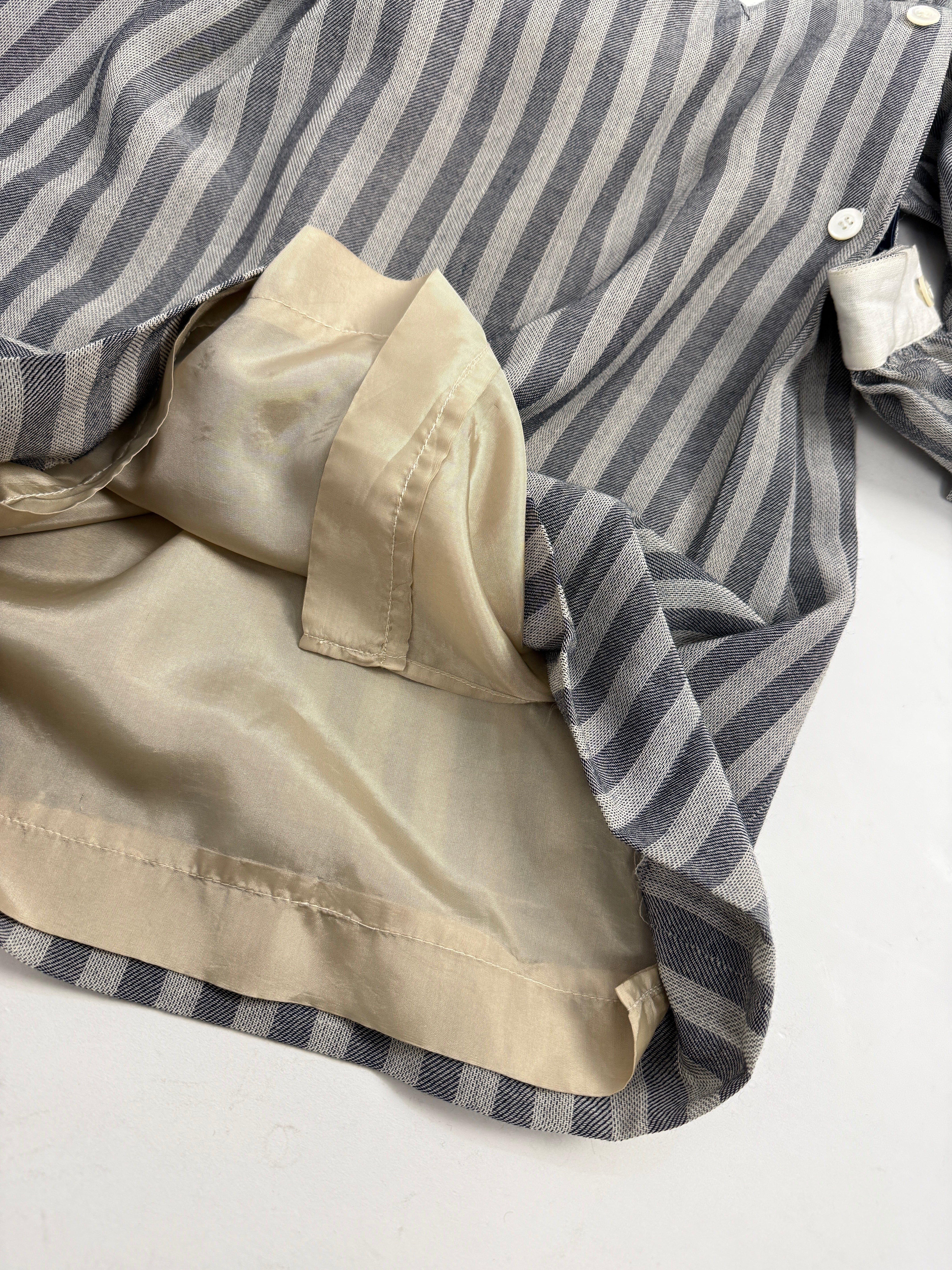 Abito midi a righe anni '70 - Fangovintage