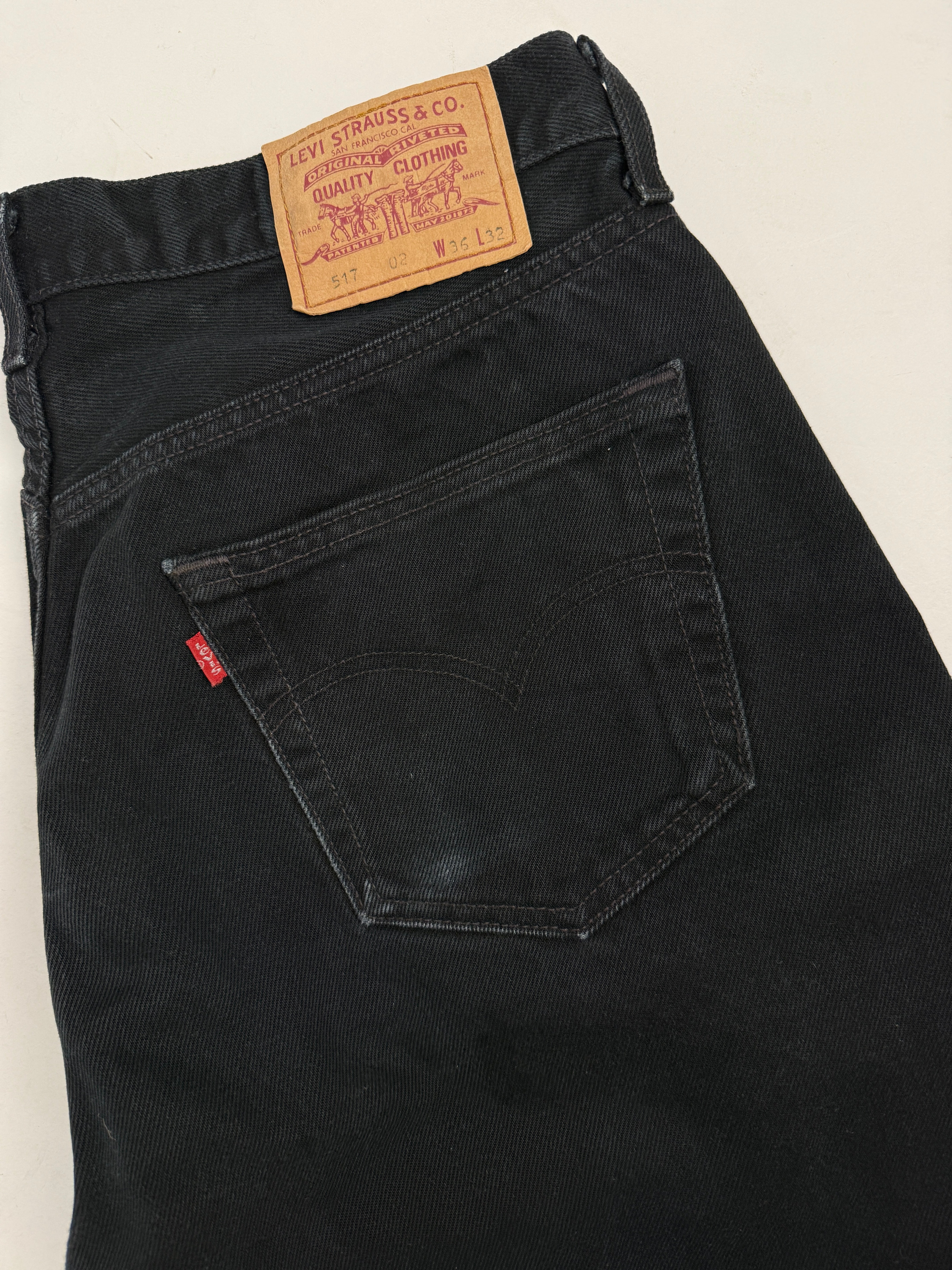 Bermuda Levi's 517 Cut-Off Nero