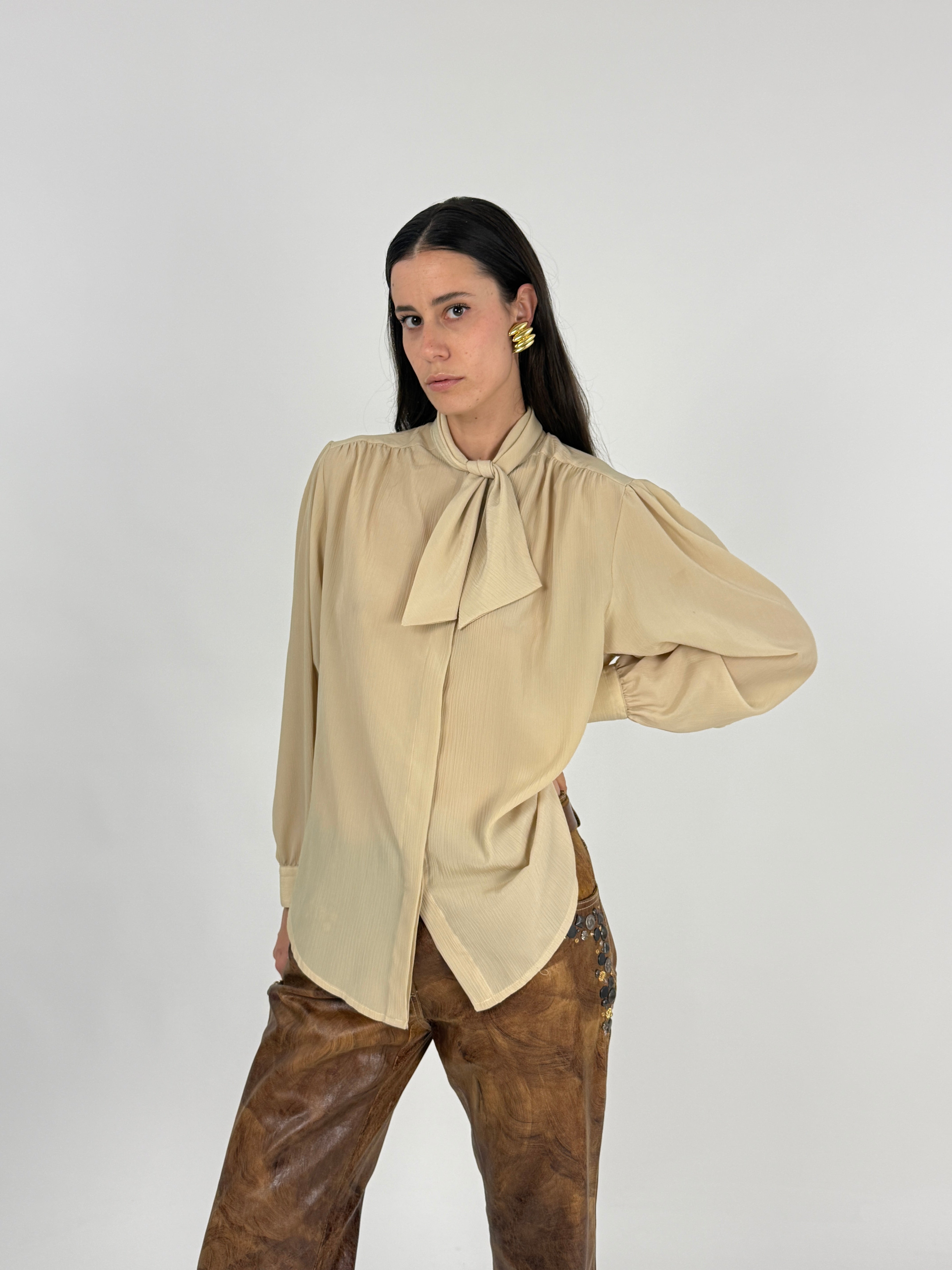 Camicia Primavera Firenze anni '80 - Taglia L