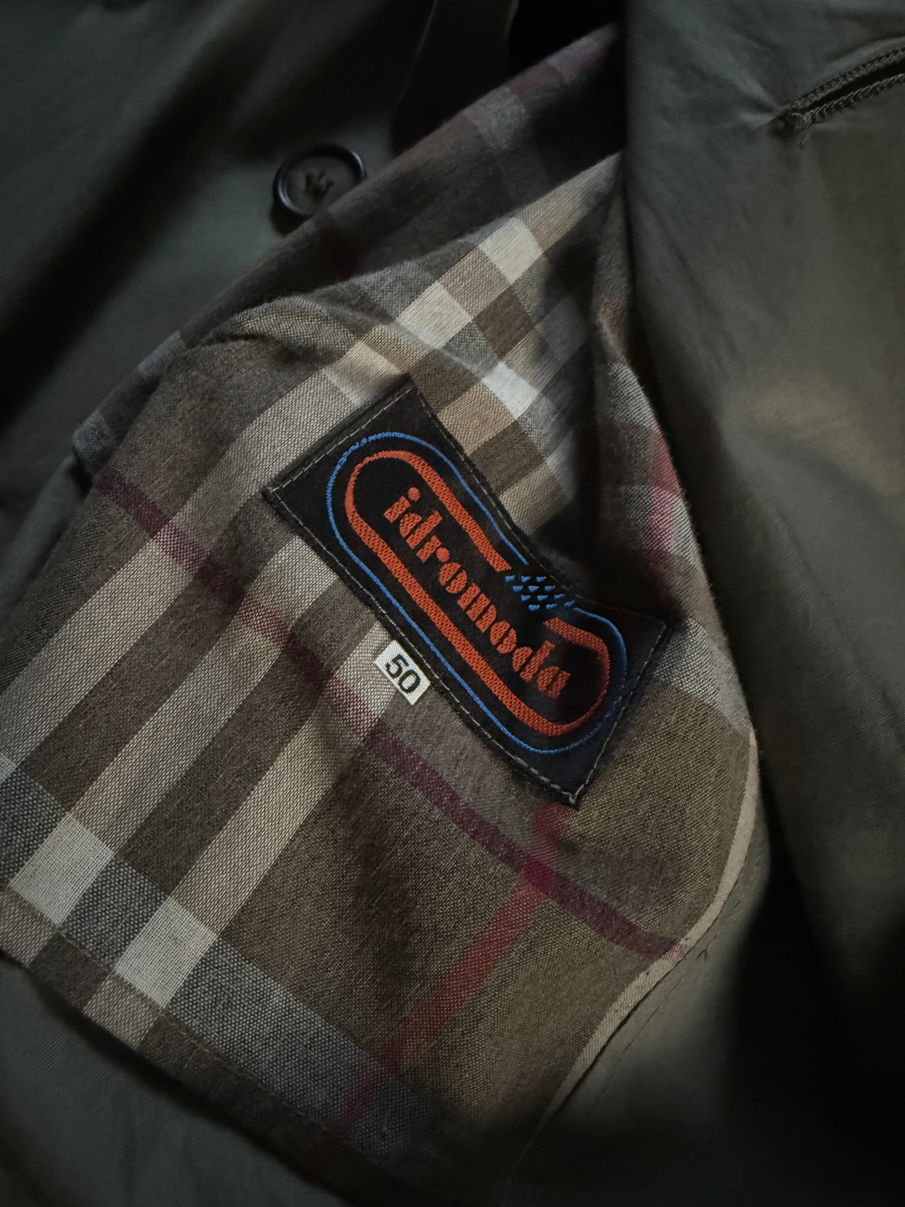 Trench vintage kaki
