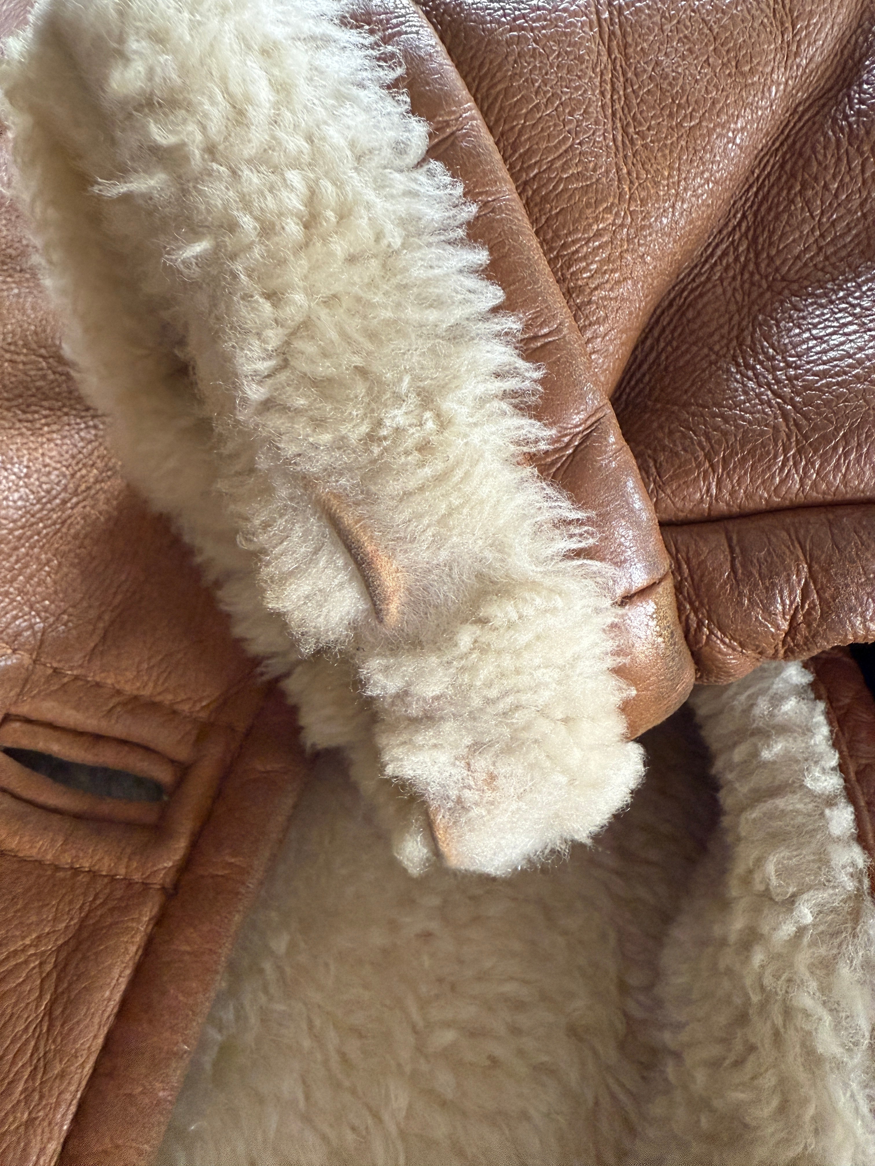 Montone shearling anni '80