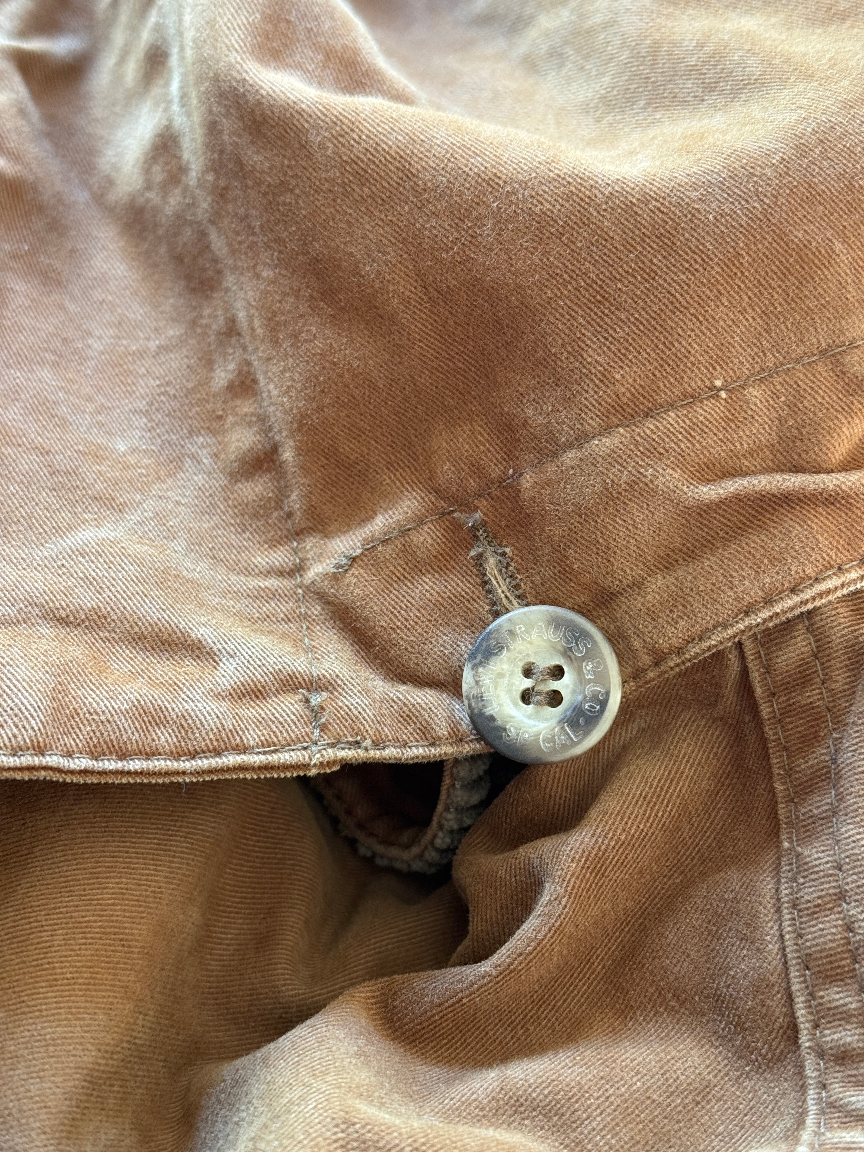 Giaccone Levi's Fireman Coat Canvas Anni '80 - Taglia XL