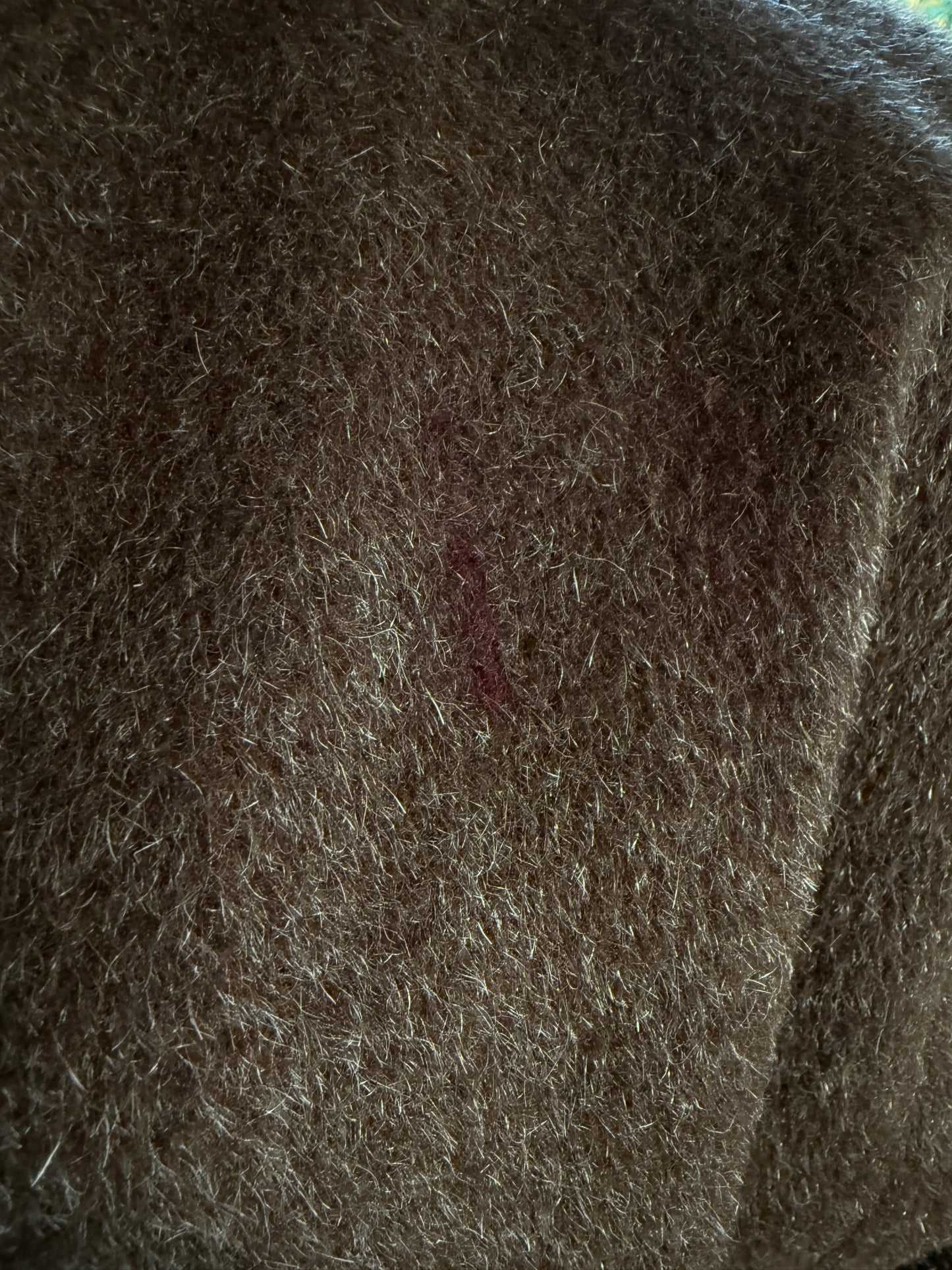 Cappotto in lana spazzolata anni ’70