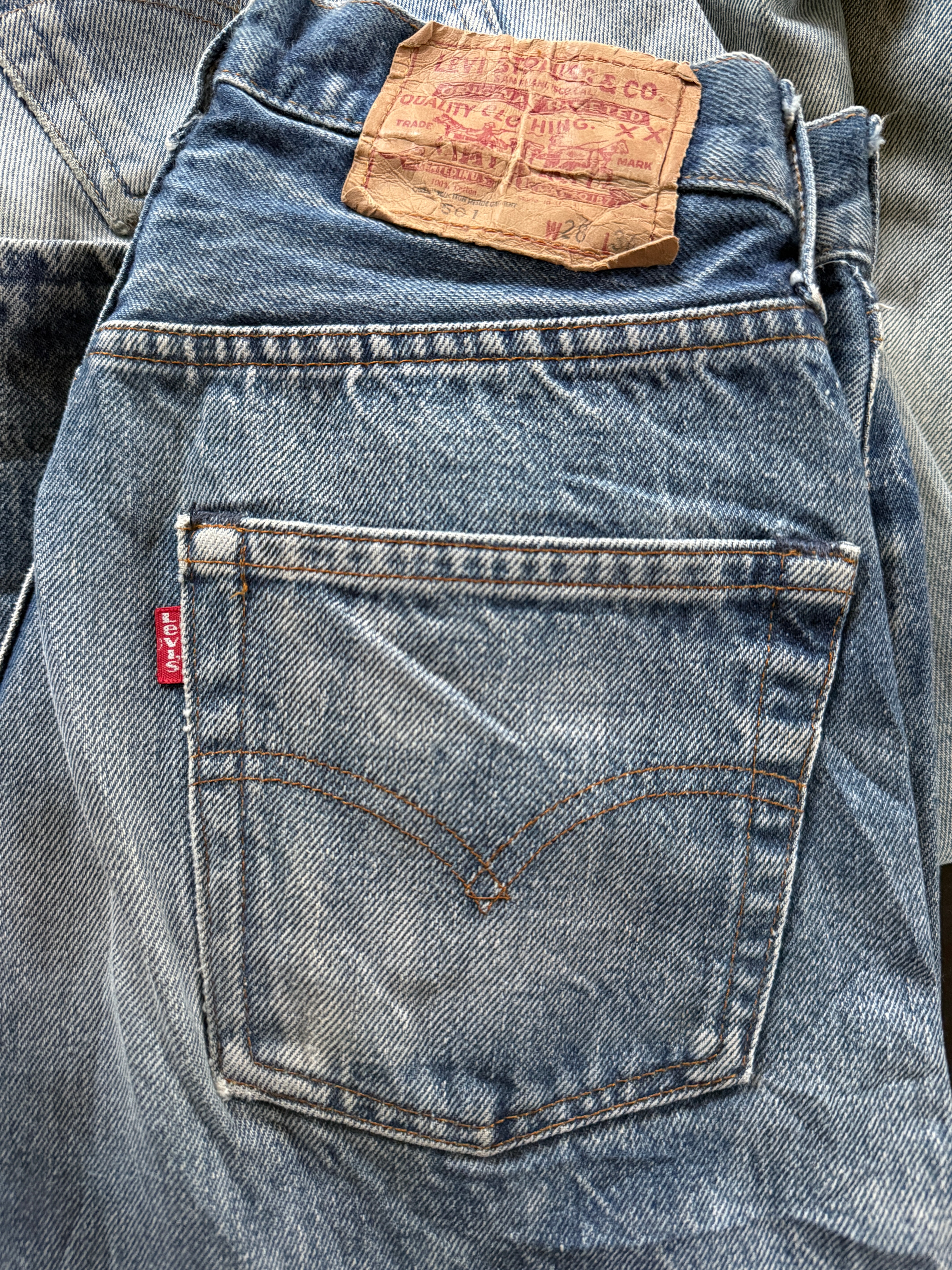 Levi's 501 Cimosa Red Line anni '80 - U.S.A.