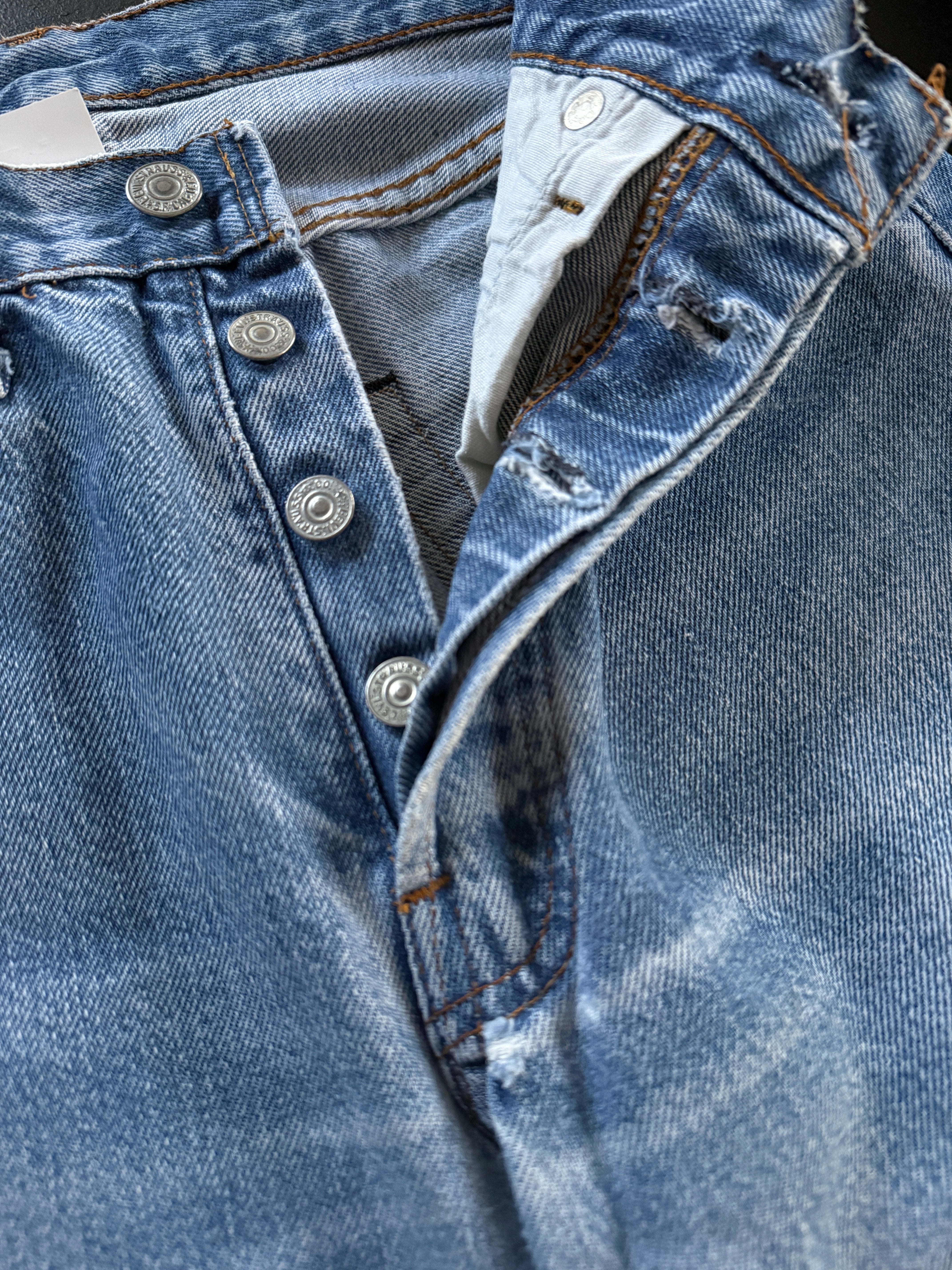 Jeans Levi's 501 Selvedge Red Line anni '70 - U.S.A.