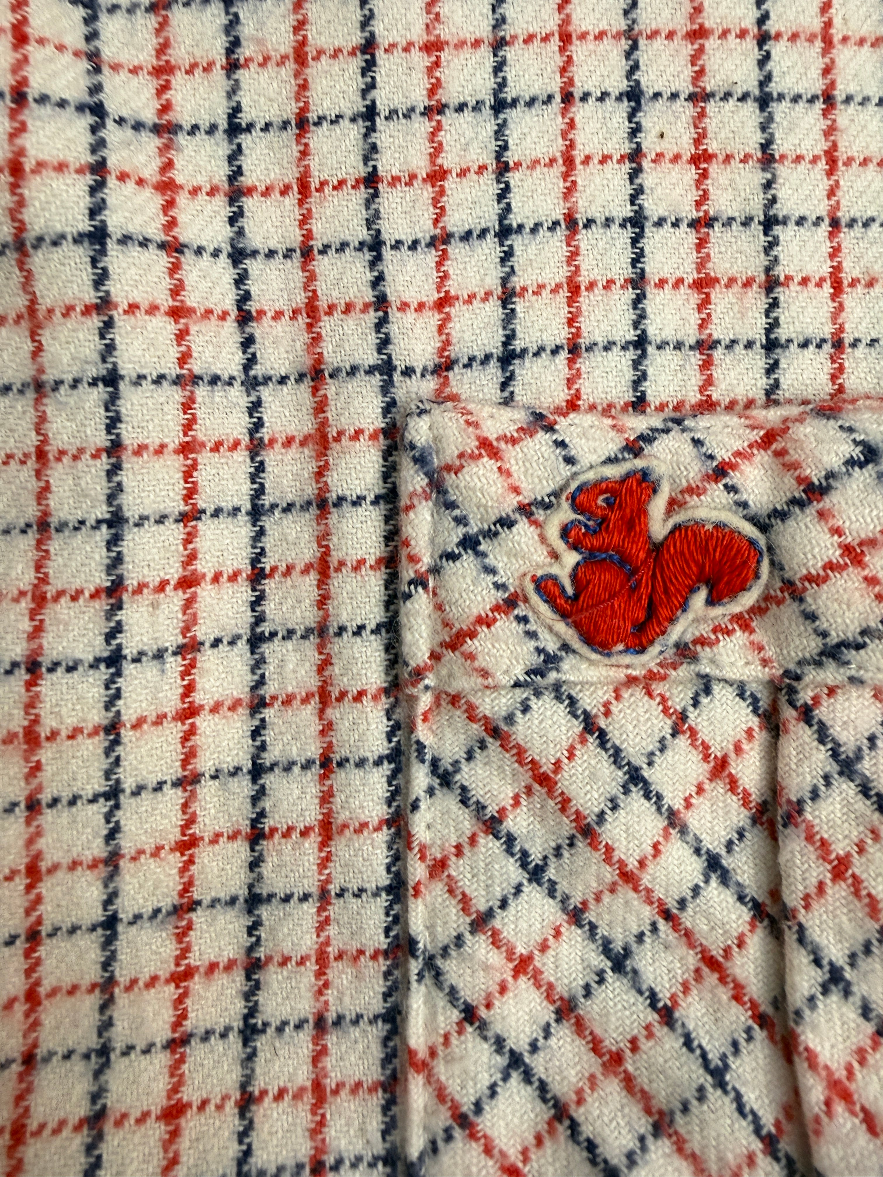 Camicia Bailo anni '70 in flanella di cotone