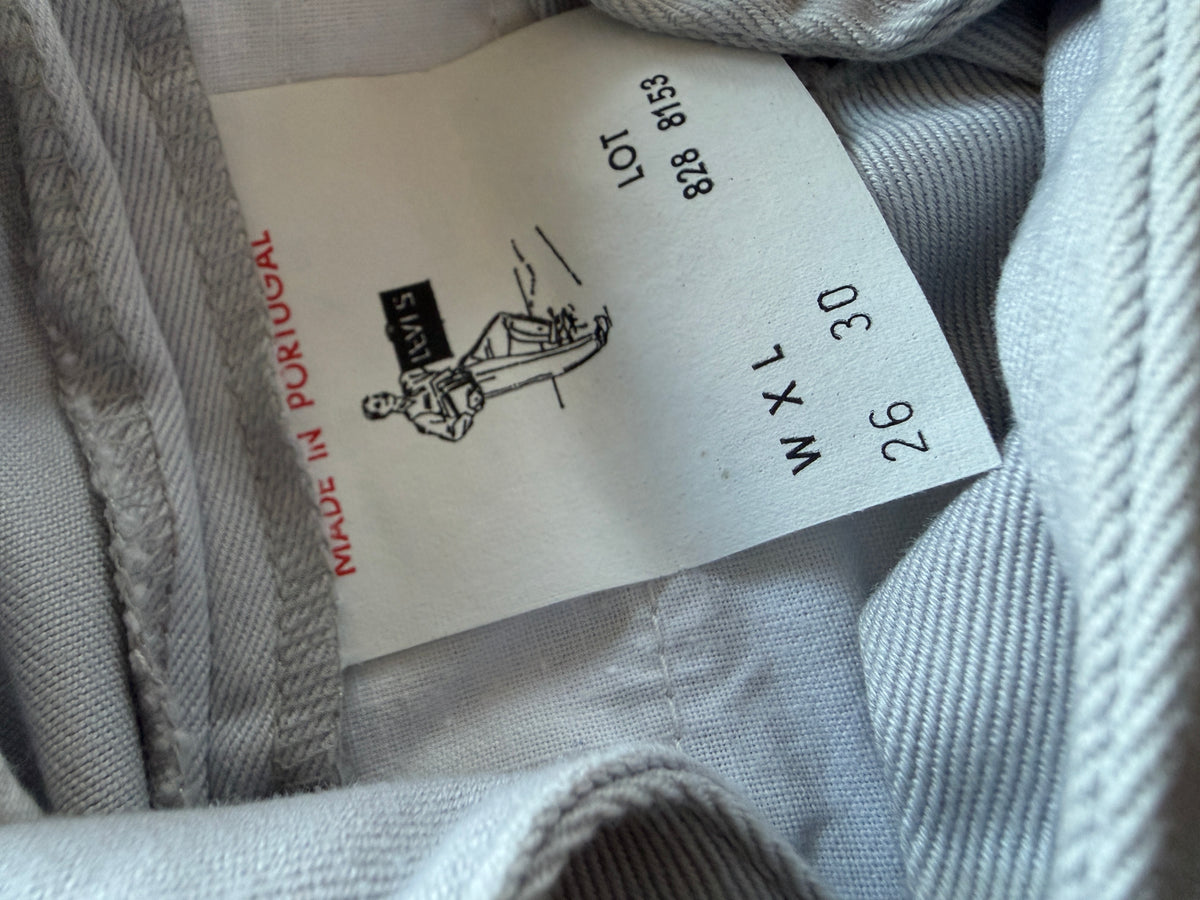 Pantaloni Chino Levi's Vintage Original Slack con Pinces - Taglia 42