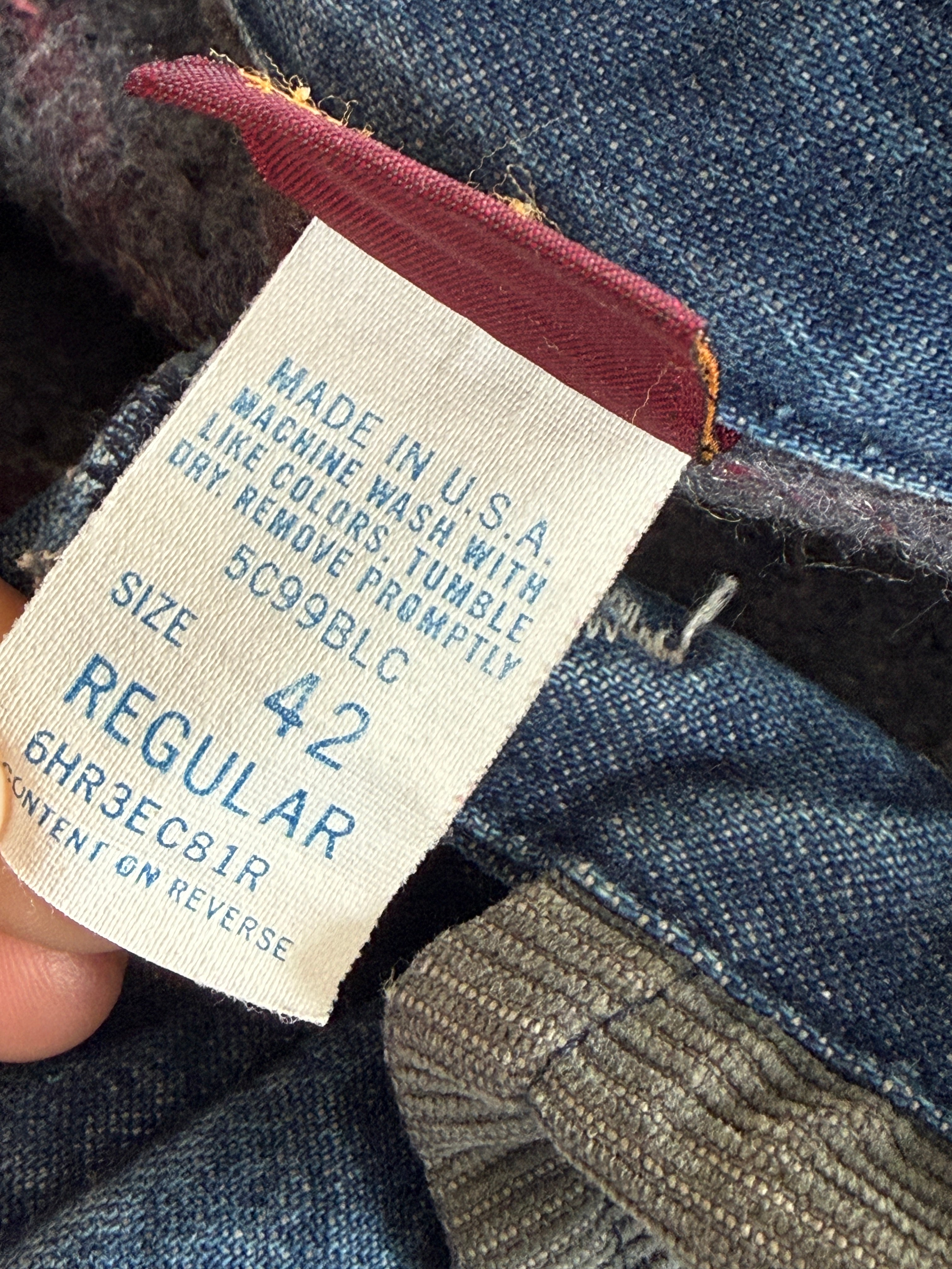 BIG BEN Made in U.S.A. denim vintage work jacket