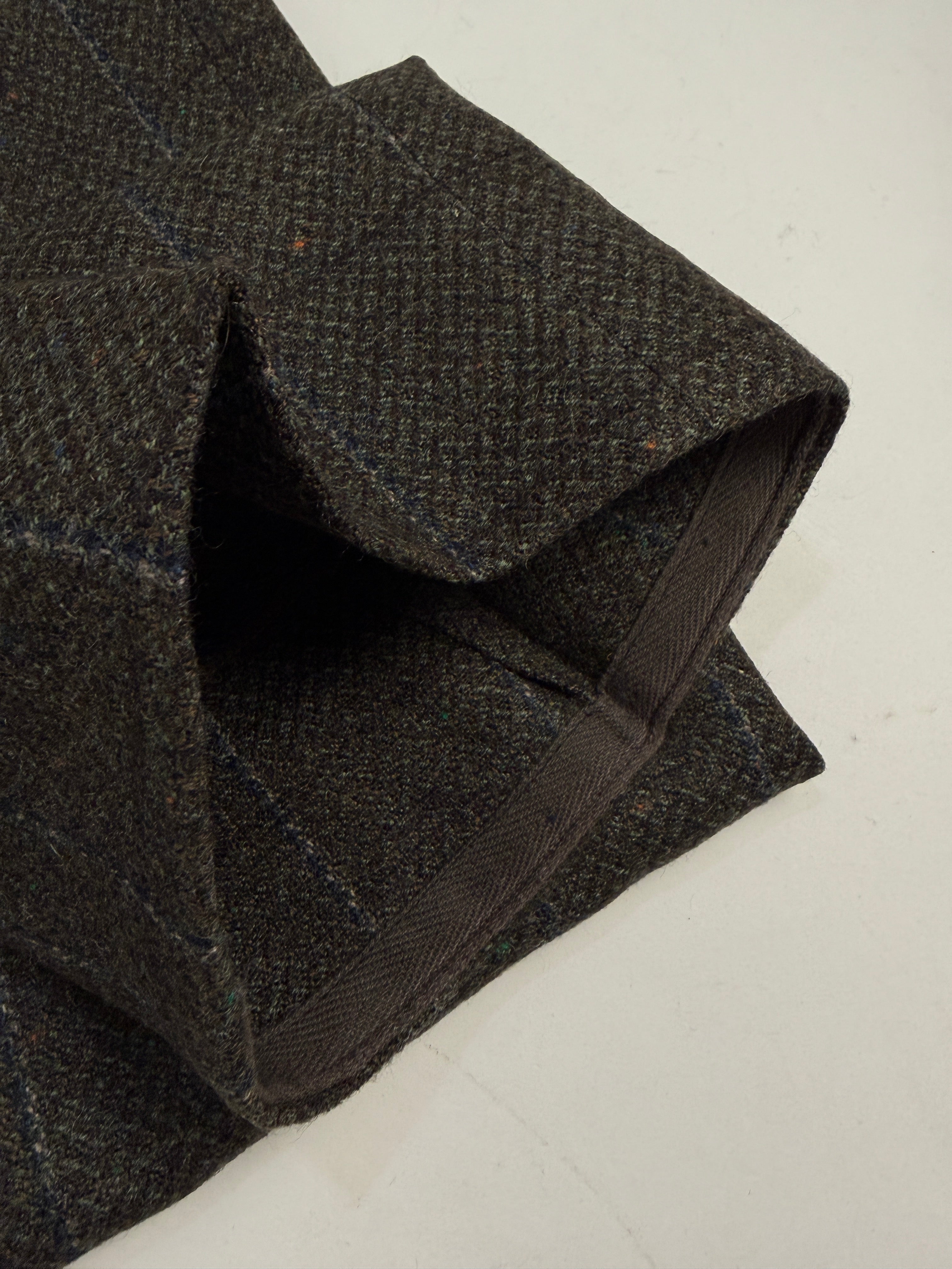 Pantaloni sartoriali anni '70 Chester Bryant - lana a quadri