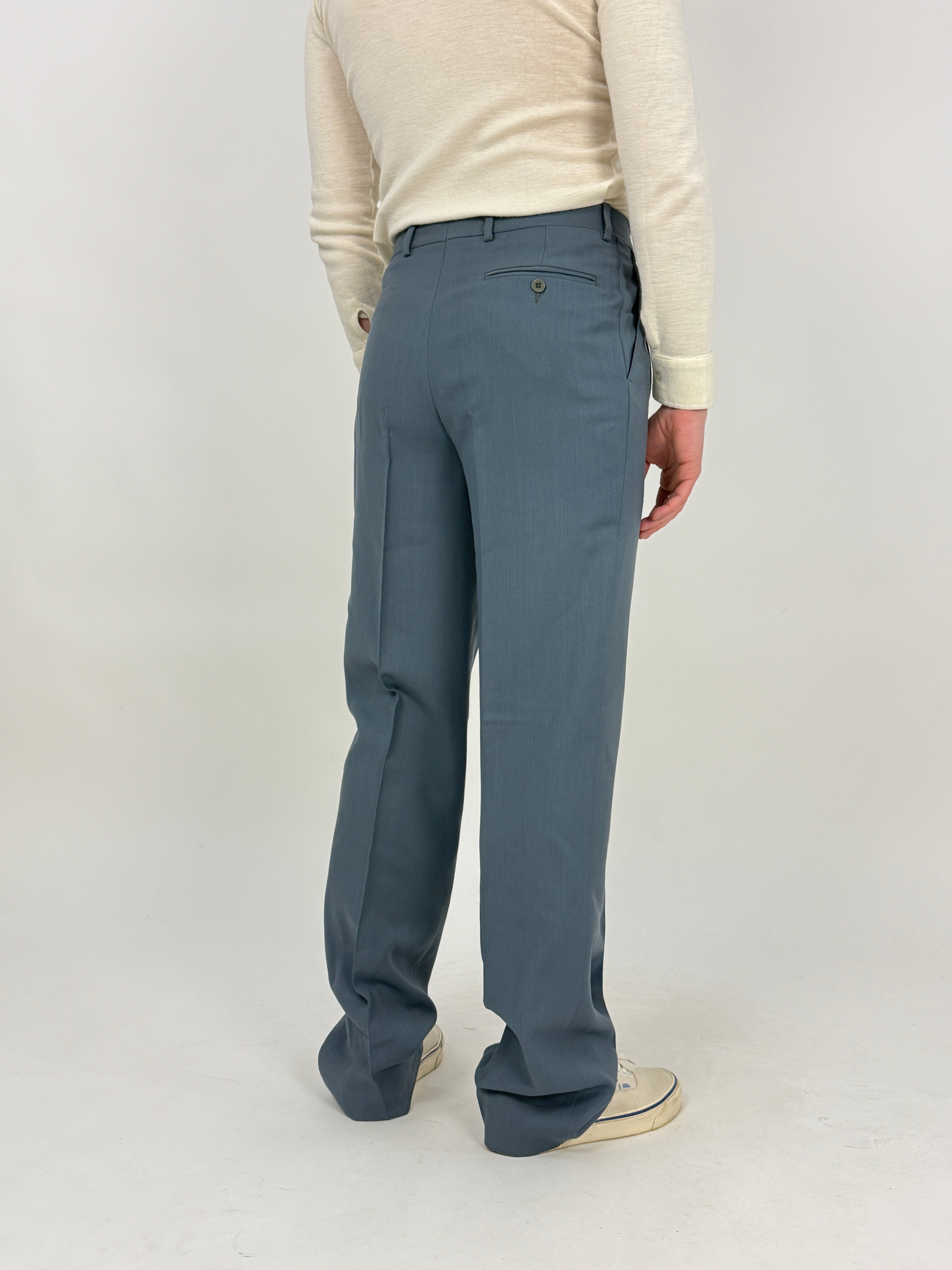 Pantaloni sartoriali anni ’70 con cartellino