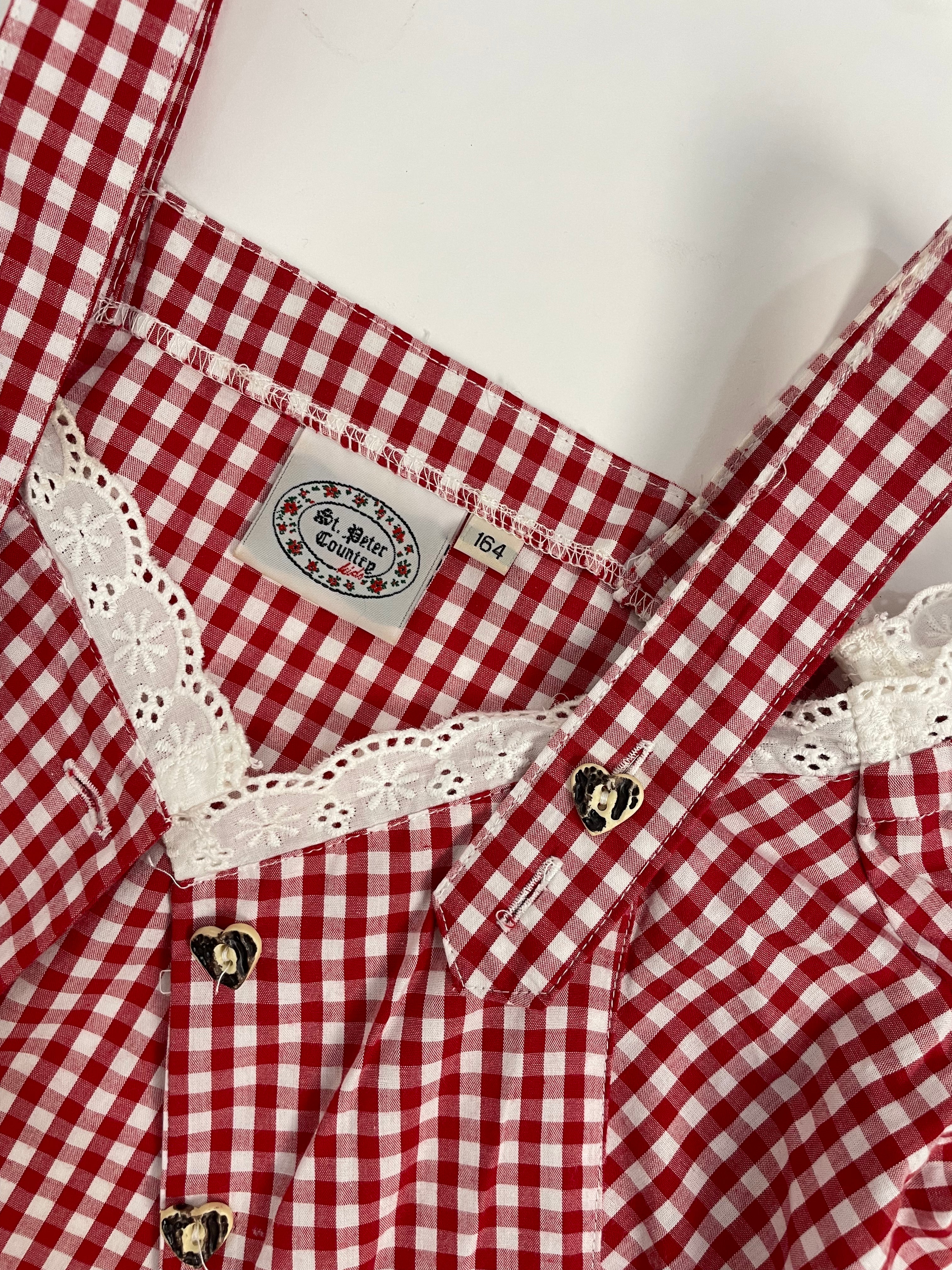 Camicia vintage Austriaca a quadretti