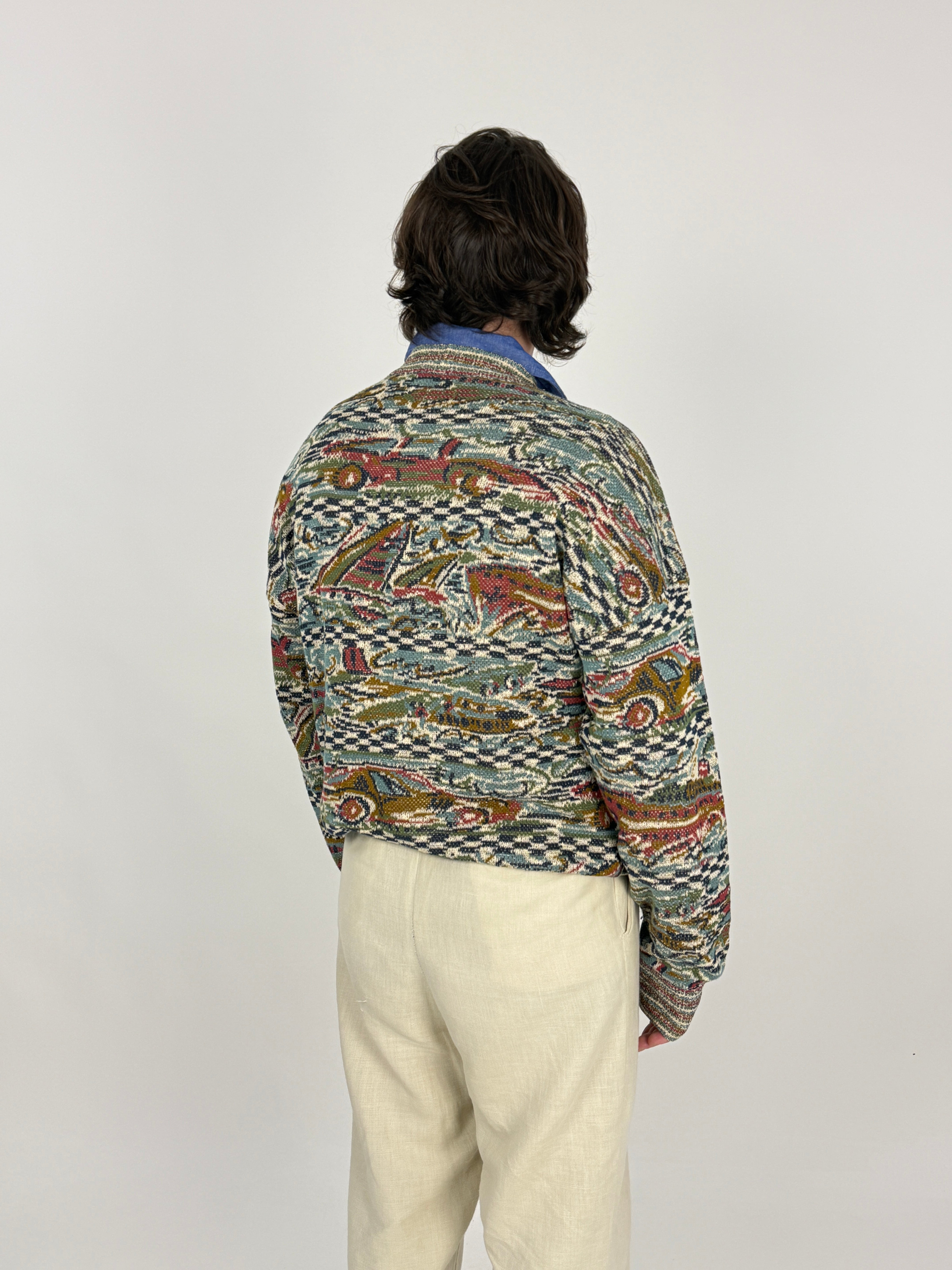 Maglione Missoni Jacquard Anni '80 - Taglia L