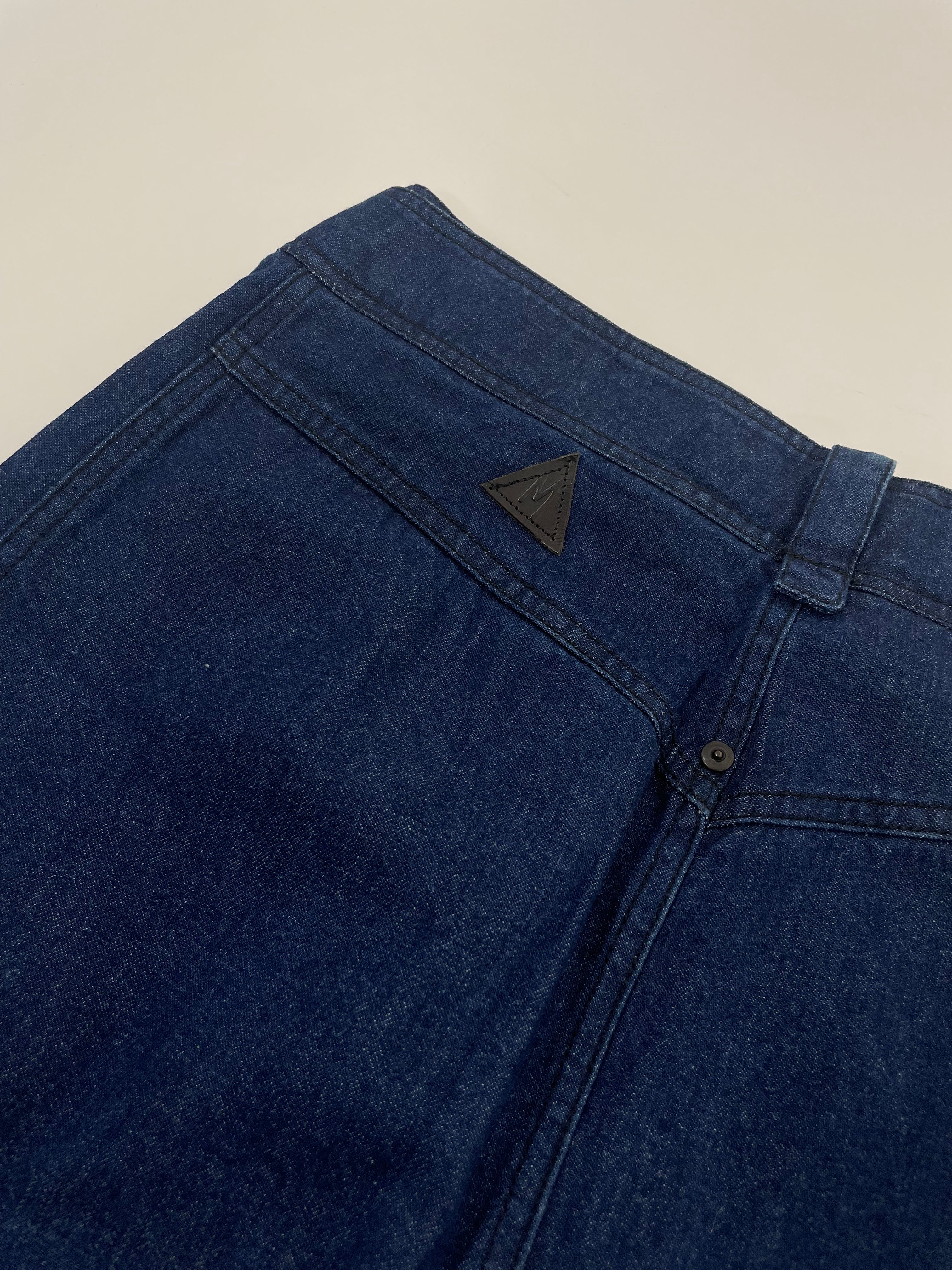 Gonna denim Claude Montana anni '80/90