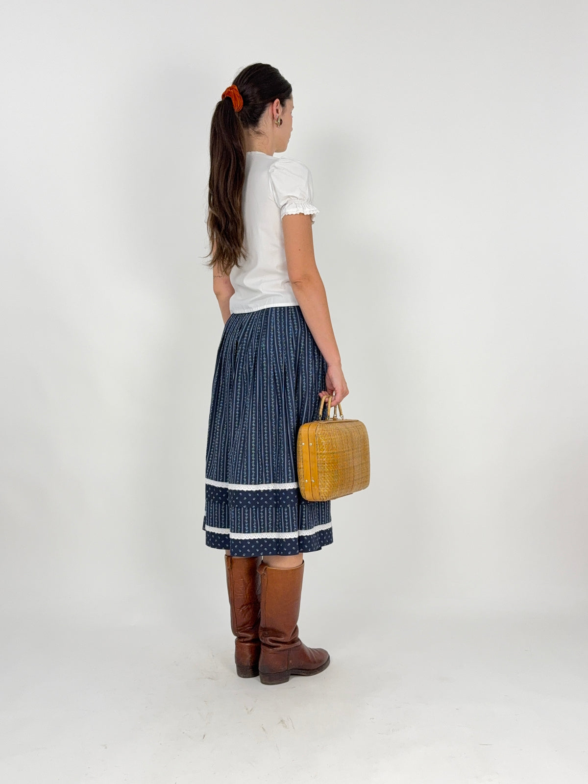 Gonna Vintage Alphorn anni '70/'80 - Taglia 40/S