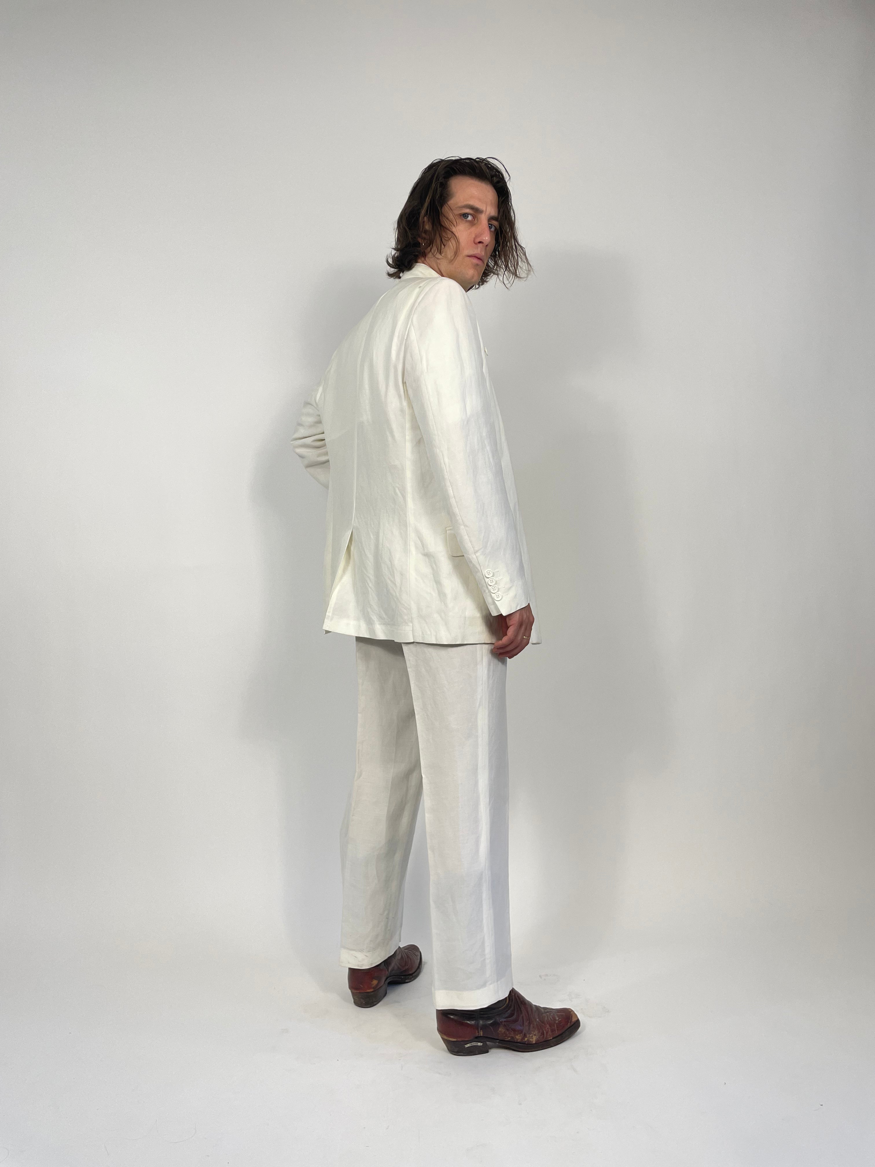 Completo anni '70 in lino