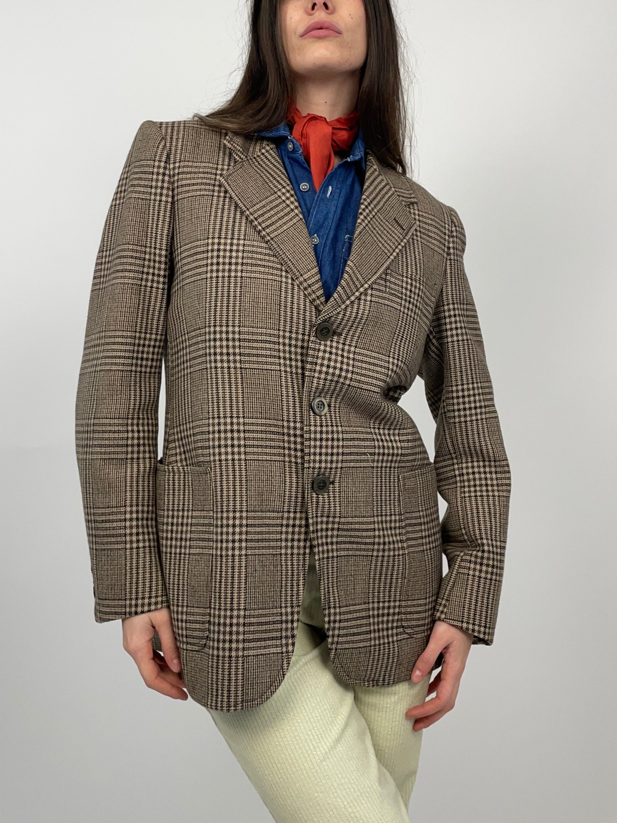 Blazer anni '70 Principe di Galles