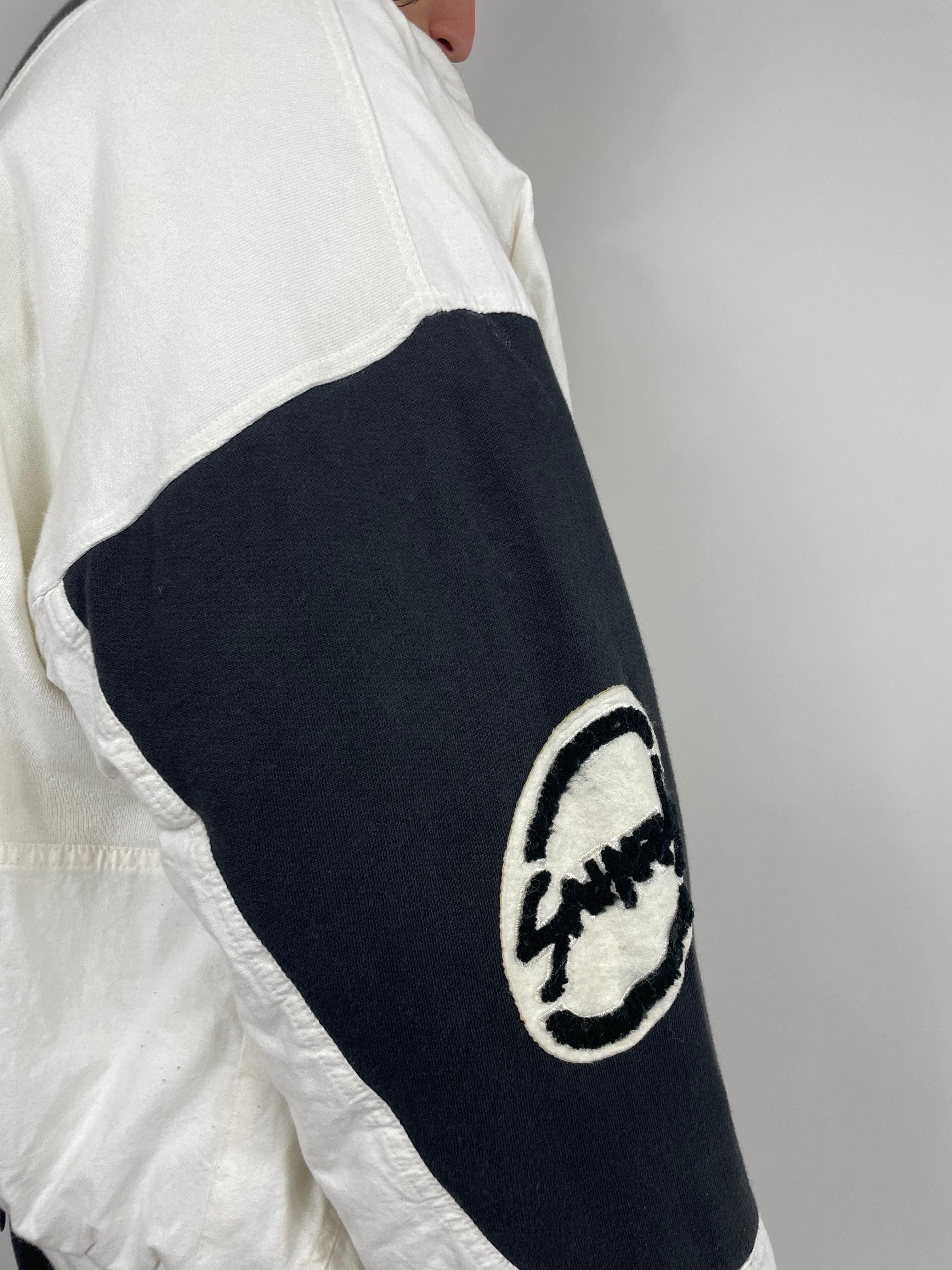 American-Football-Jacke im Stil der 70/80er Jahre