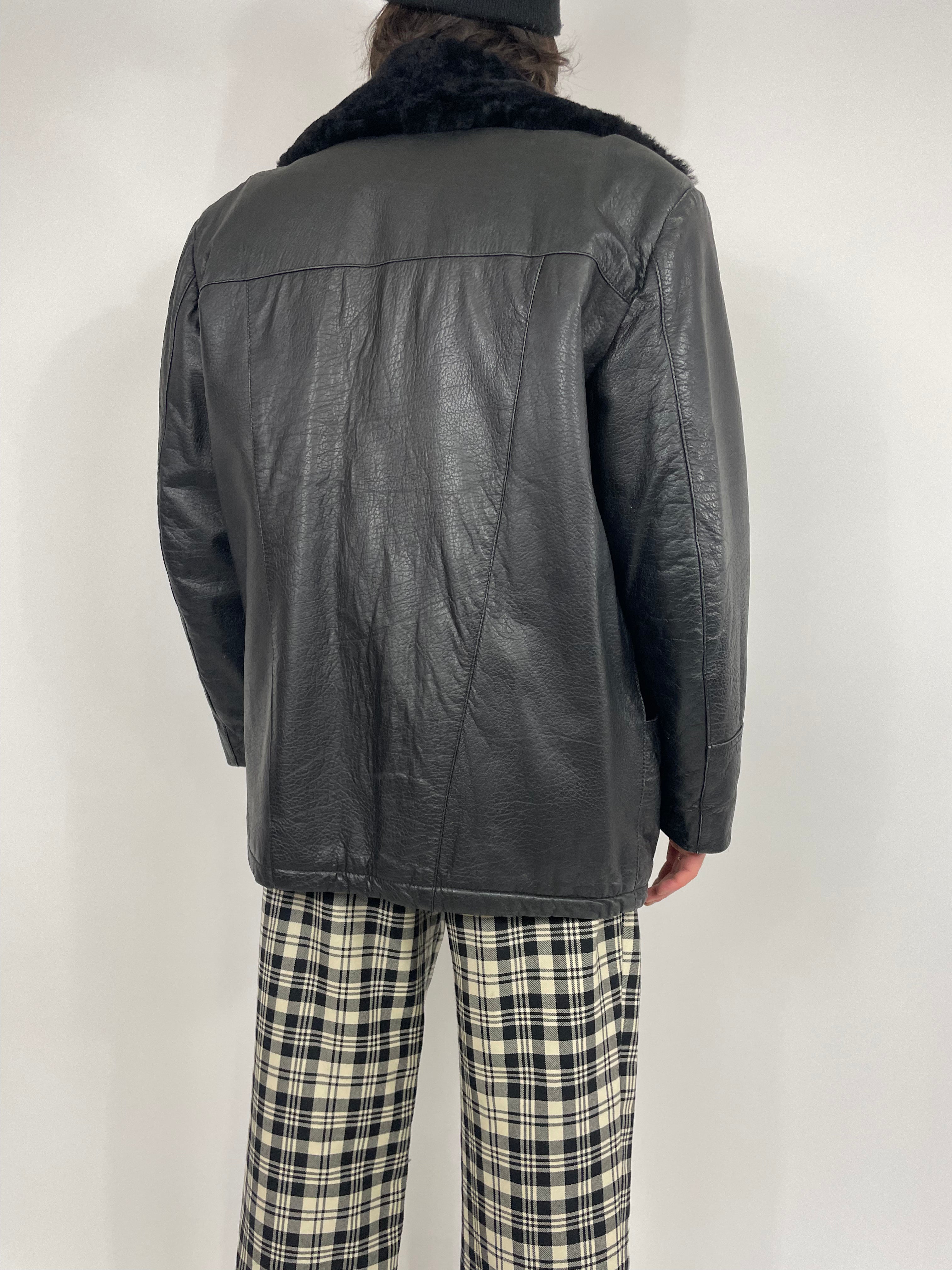 Leather jacket