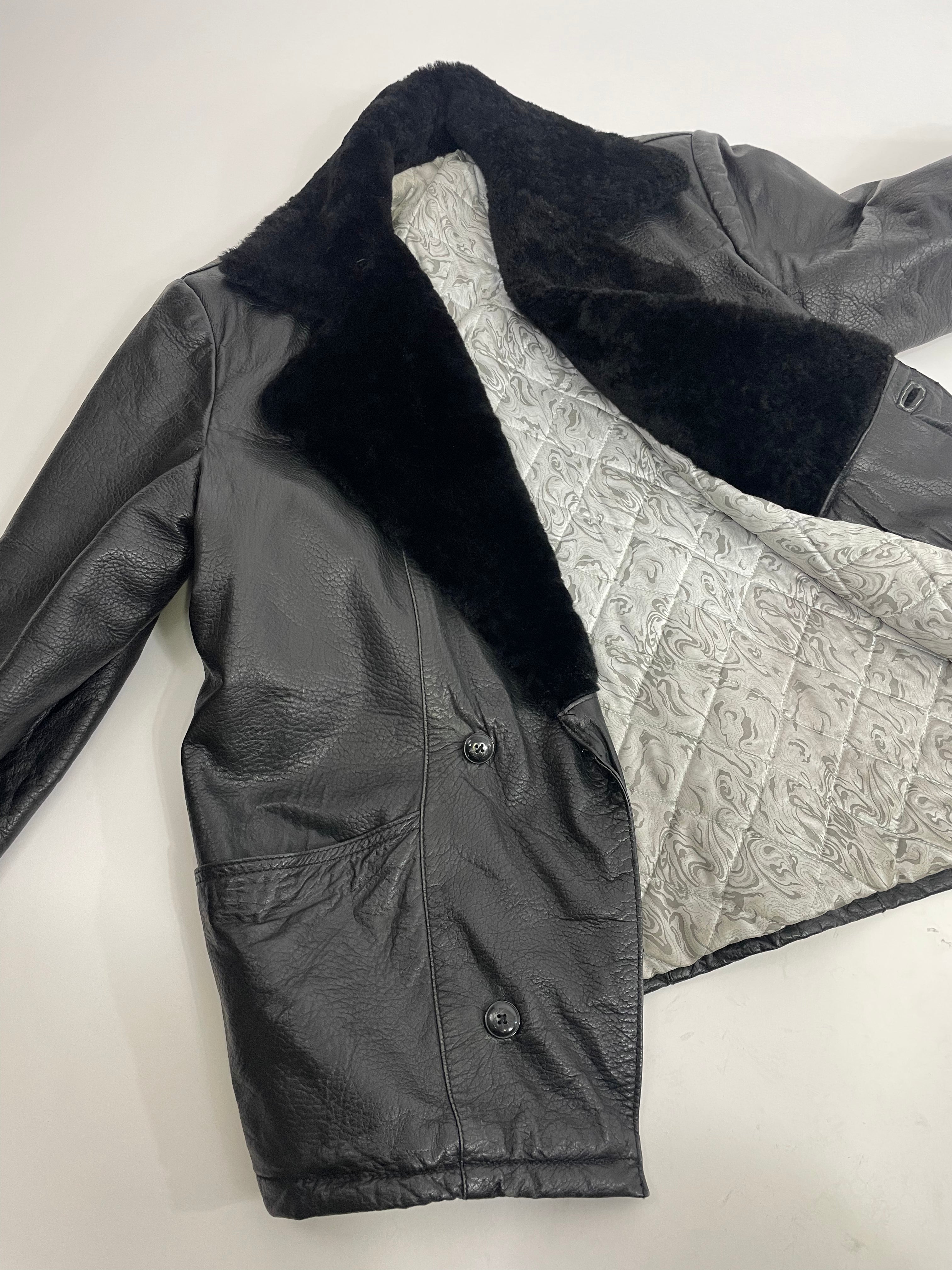 Leather jacket
