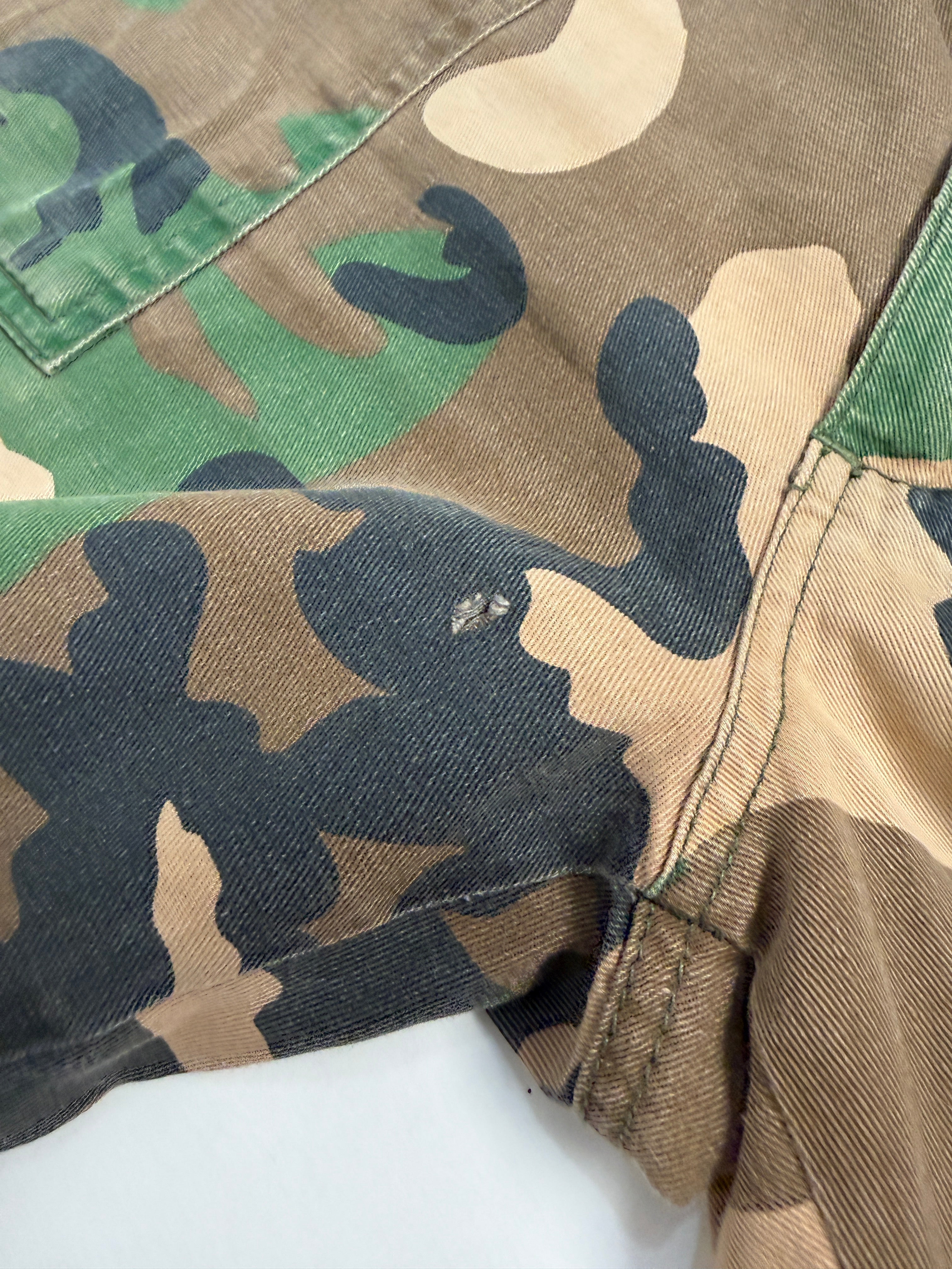 Pantalone Cargo Vintage Woodland Camouflage - Taglia 52/54