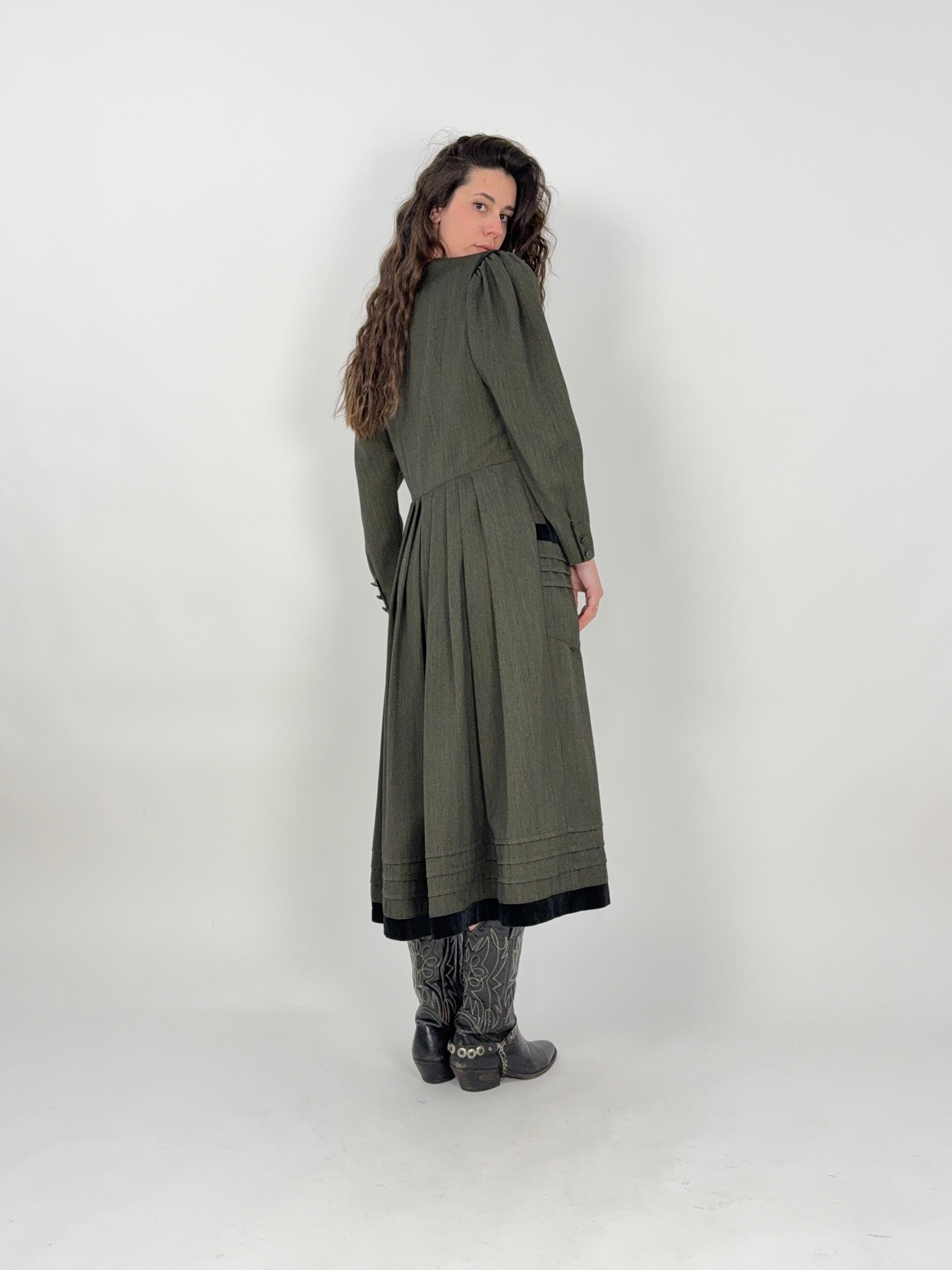 Abito chemisier Austriaco anni '70