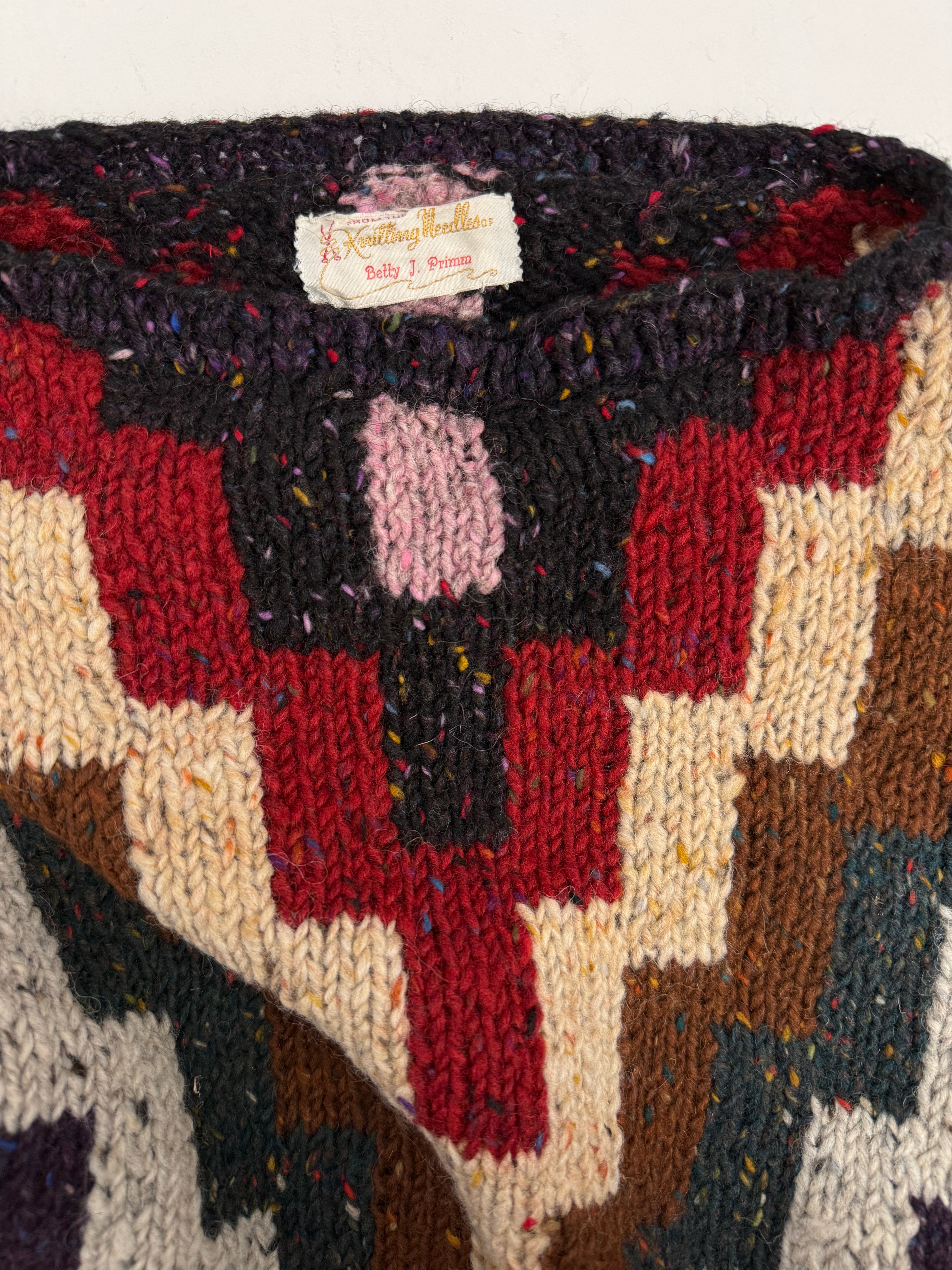 Maglione anni '60/'70 - Knitting Needles Betty J. Primm