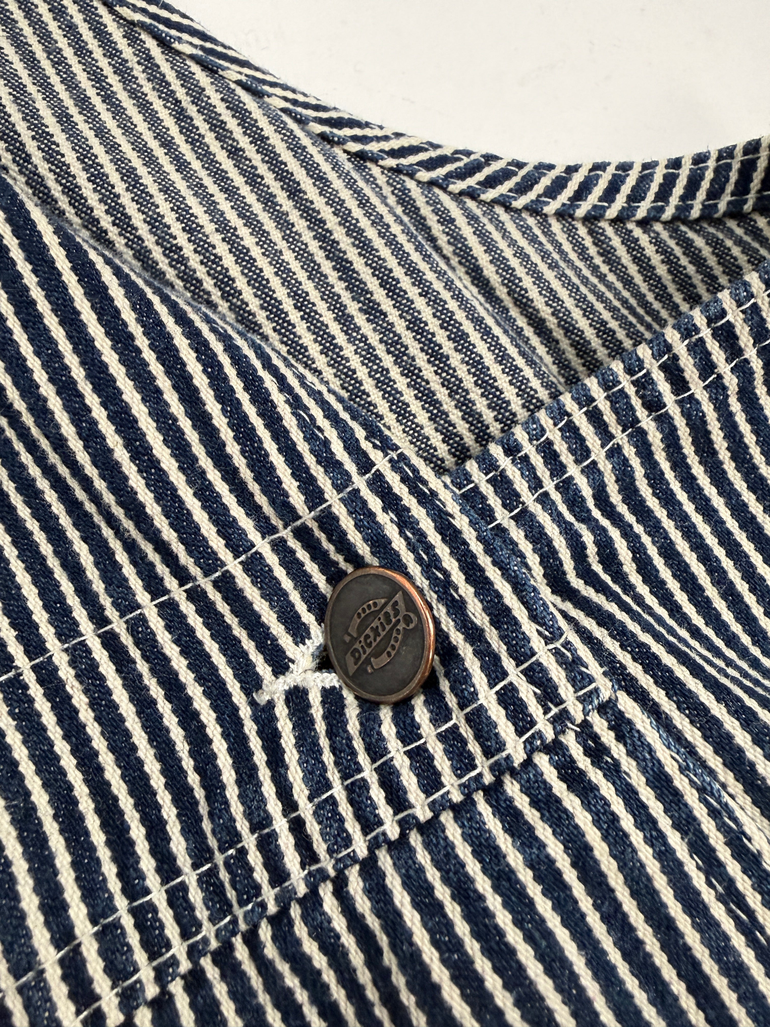 Salopette Dickies vintage Hickory Stripe - Overalls Workwear a righe