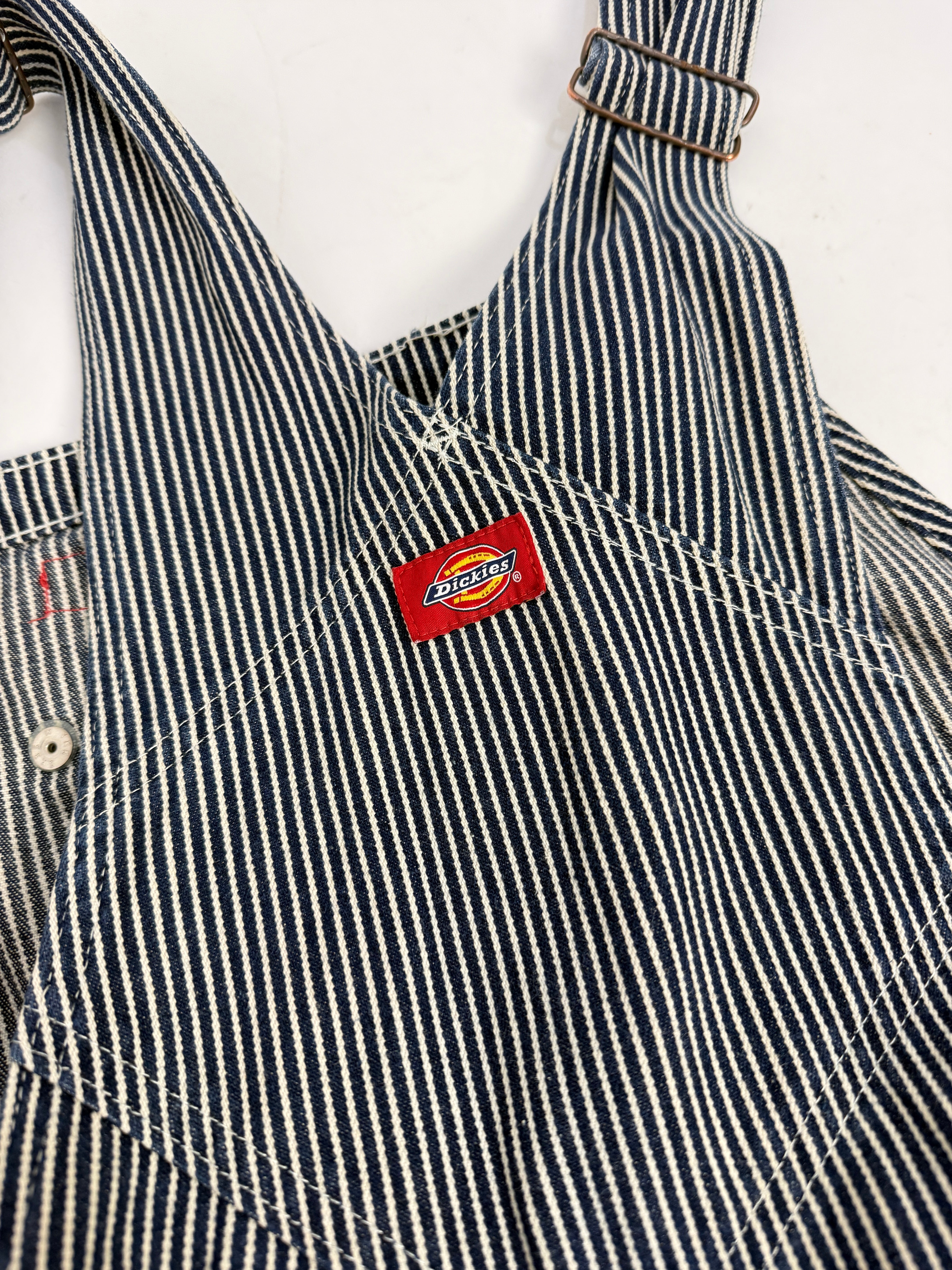 Salopette Dickies vintage Hickory Stripe - Overalls Workwear a righe