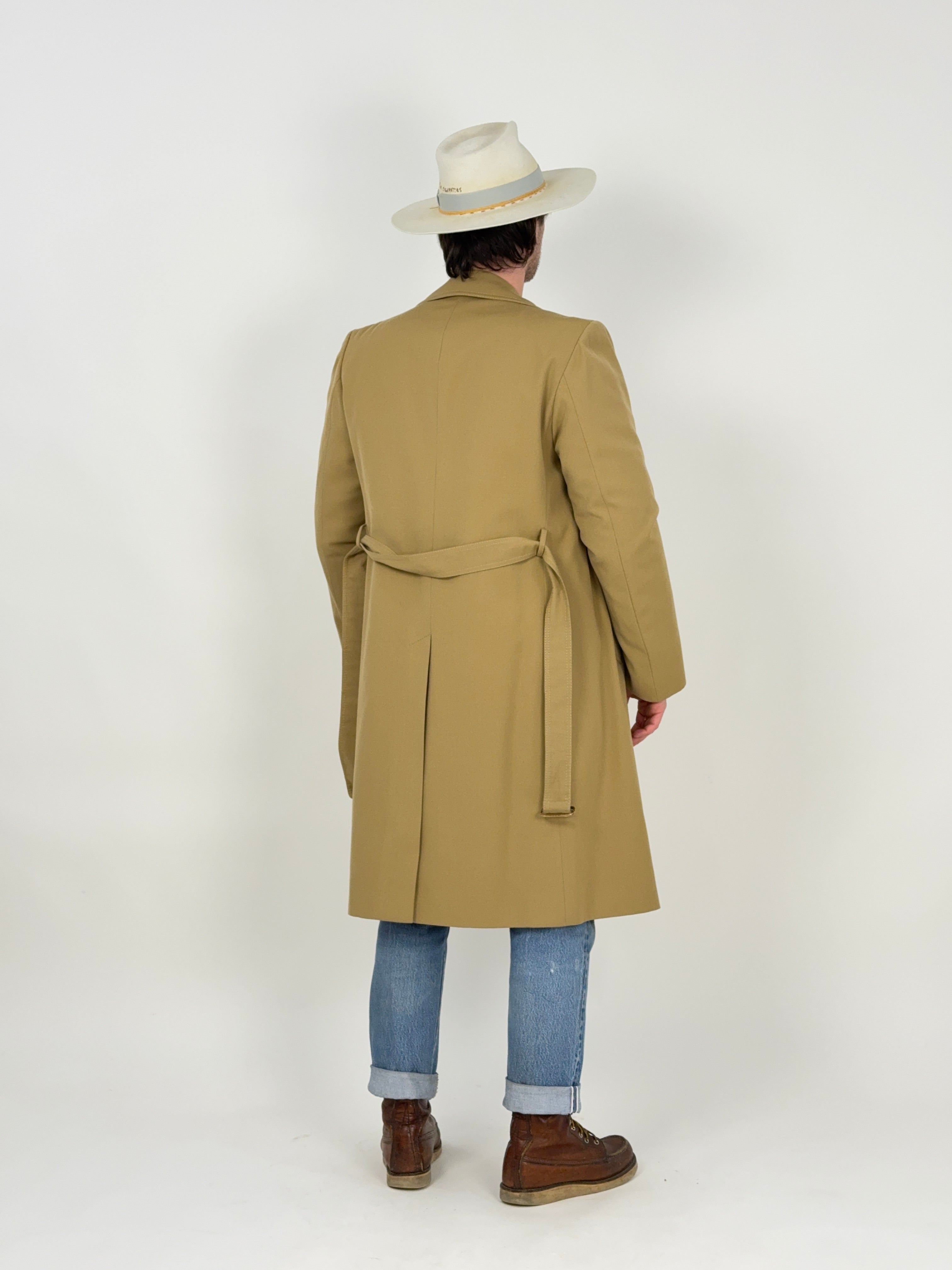 Trench doppiopetto anni '70 - Made in England