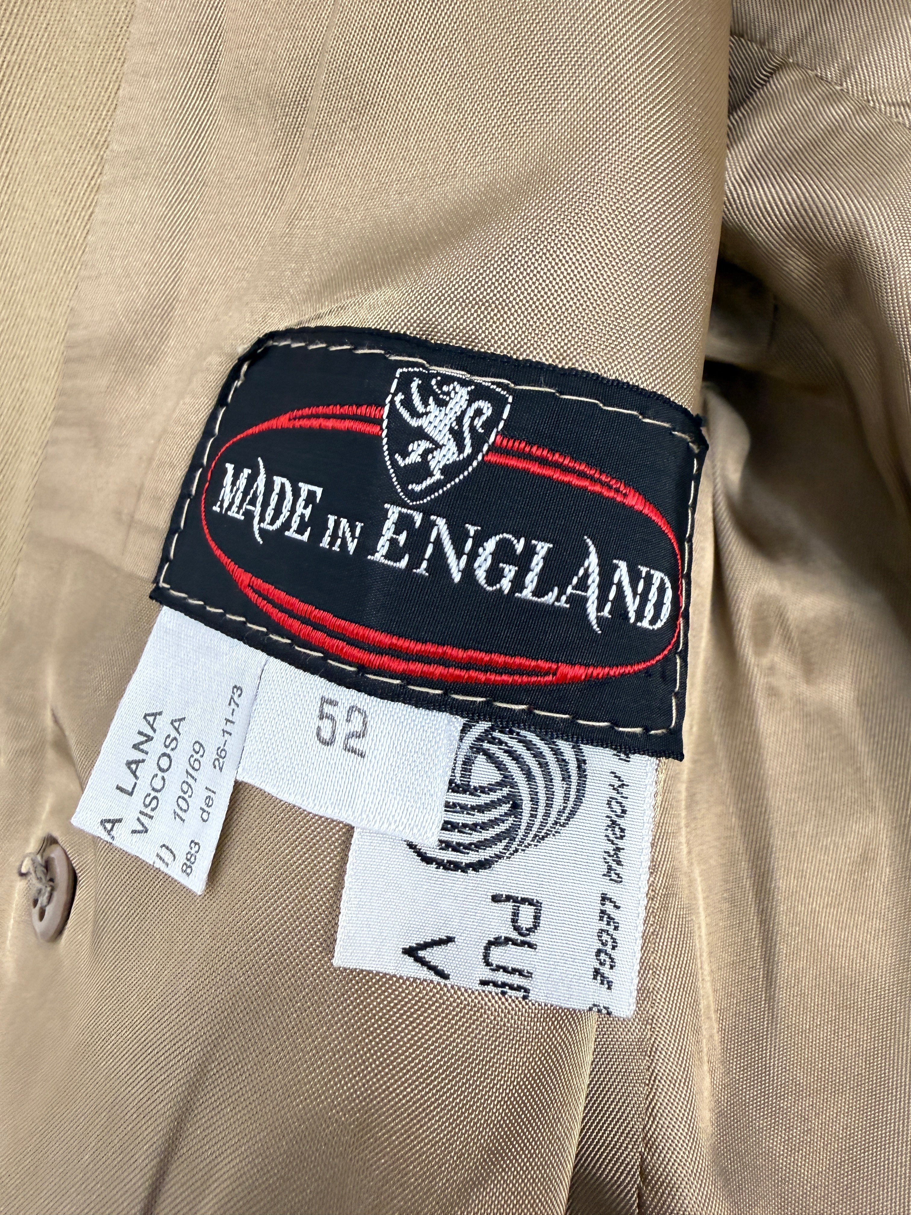 Trench doppiopetto anni '70 - Made in England