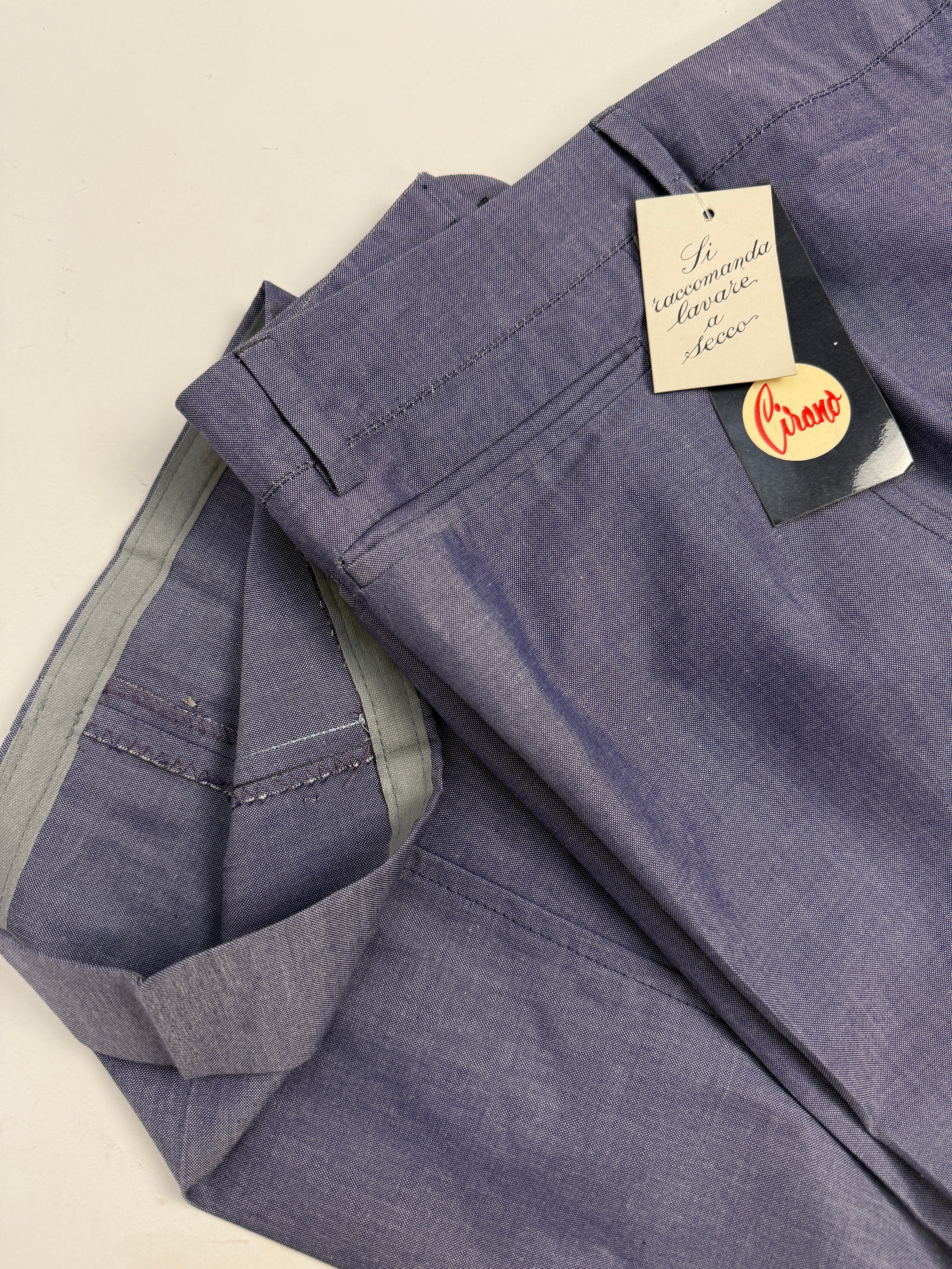 Pantaloni Anni '70 Cirano - Deadstock - Taglia 52