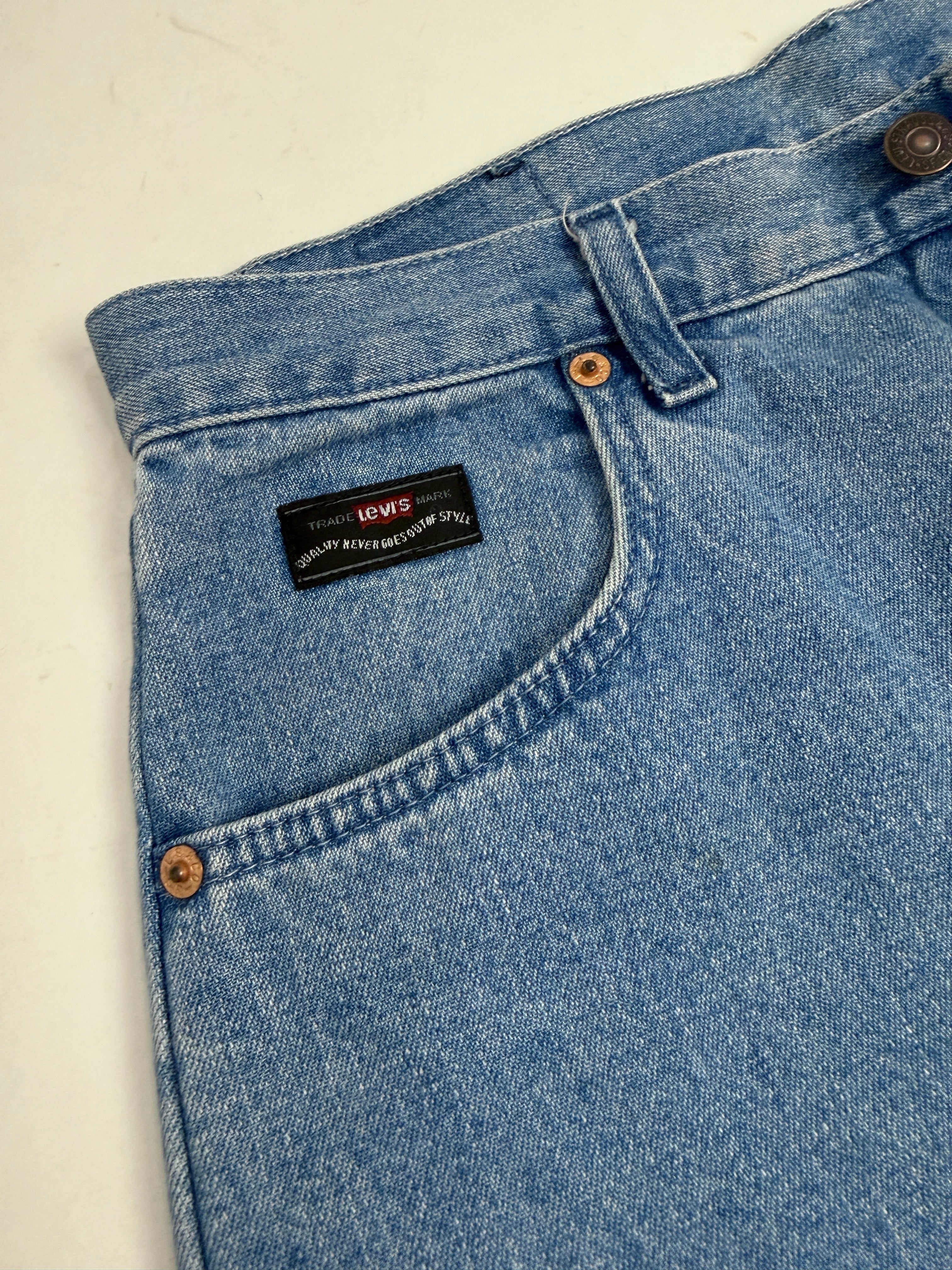 Jeans Vintage Levi's W32 L34 Stone Wash - Taglia IT 46/48