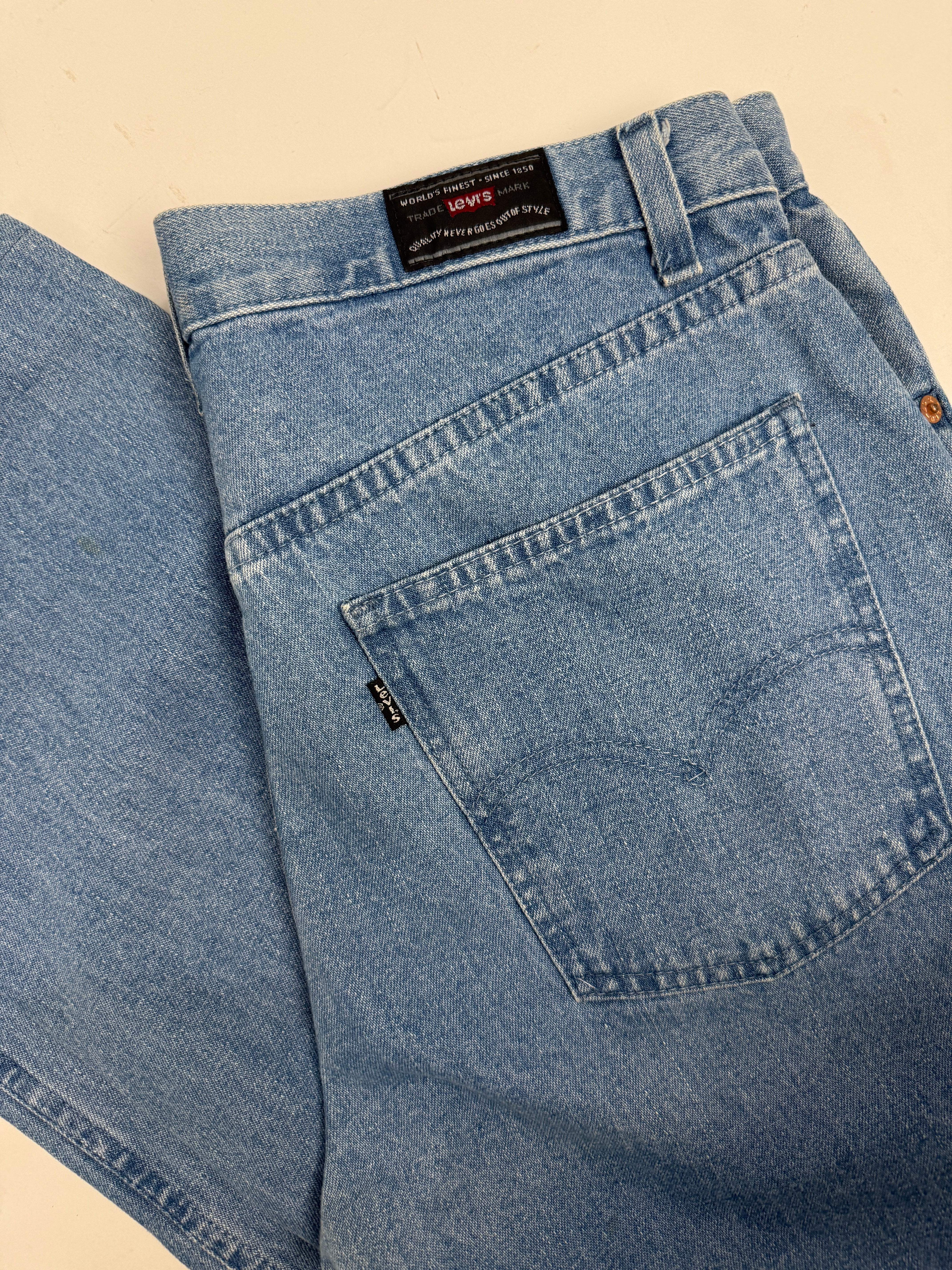 Jeans Vintage Levi's W32 L34 Stone Wash - Taglia IT 46/48