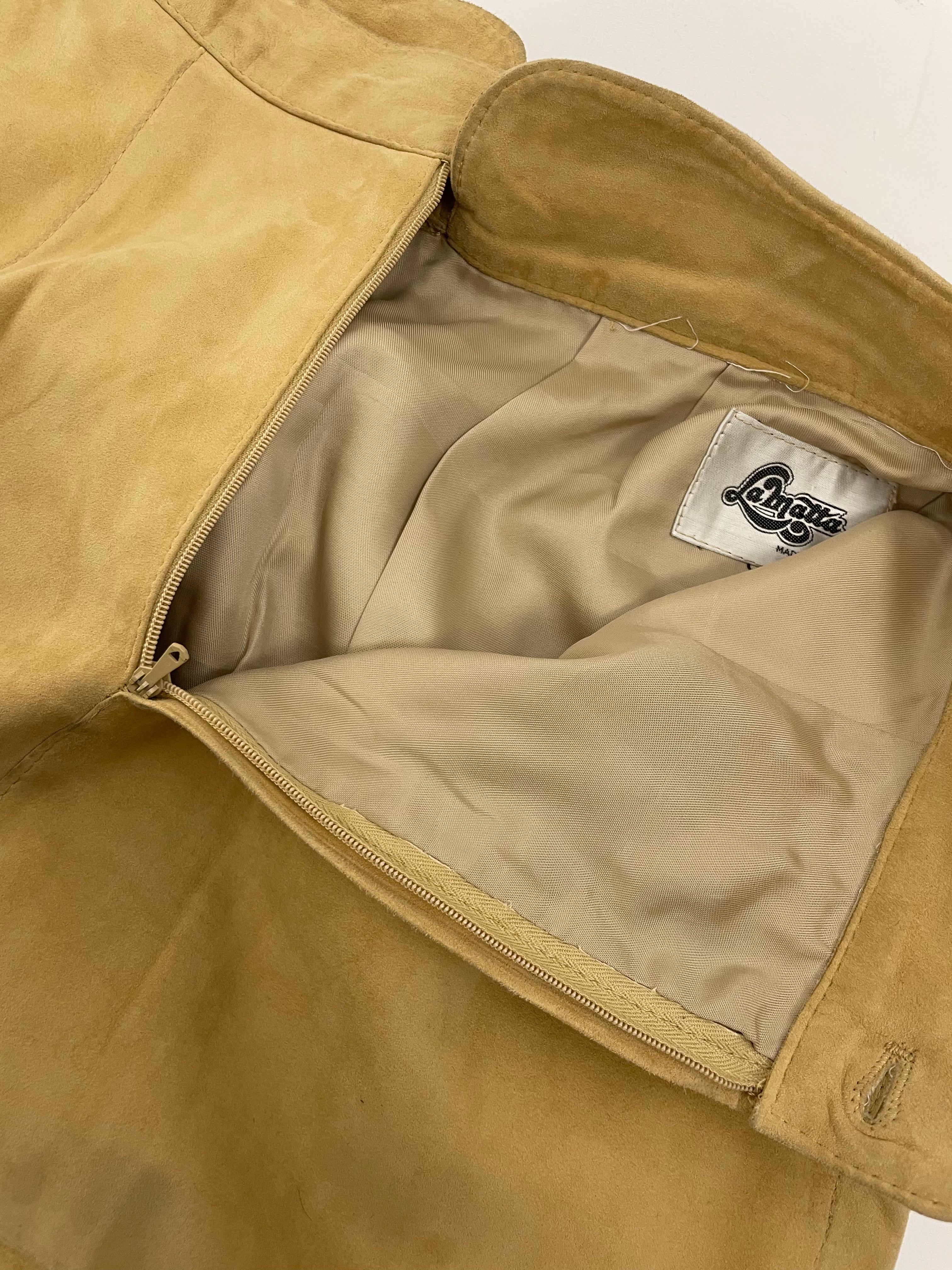 Completo in camoscio