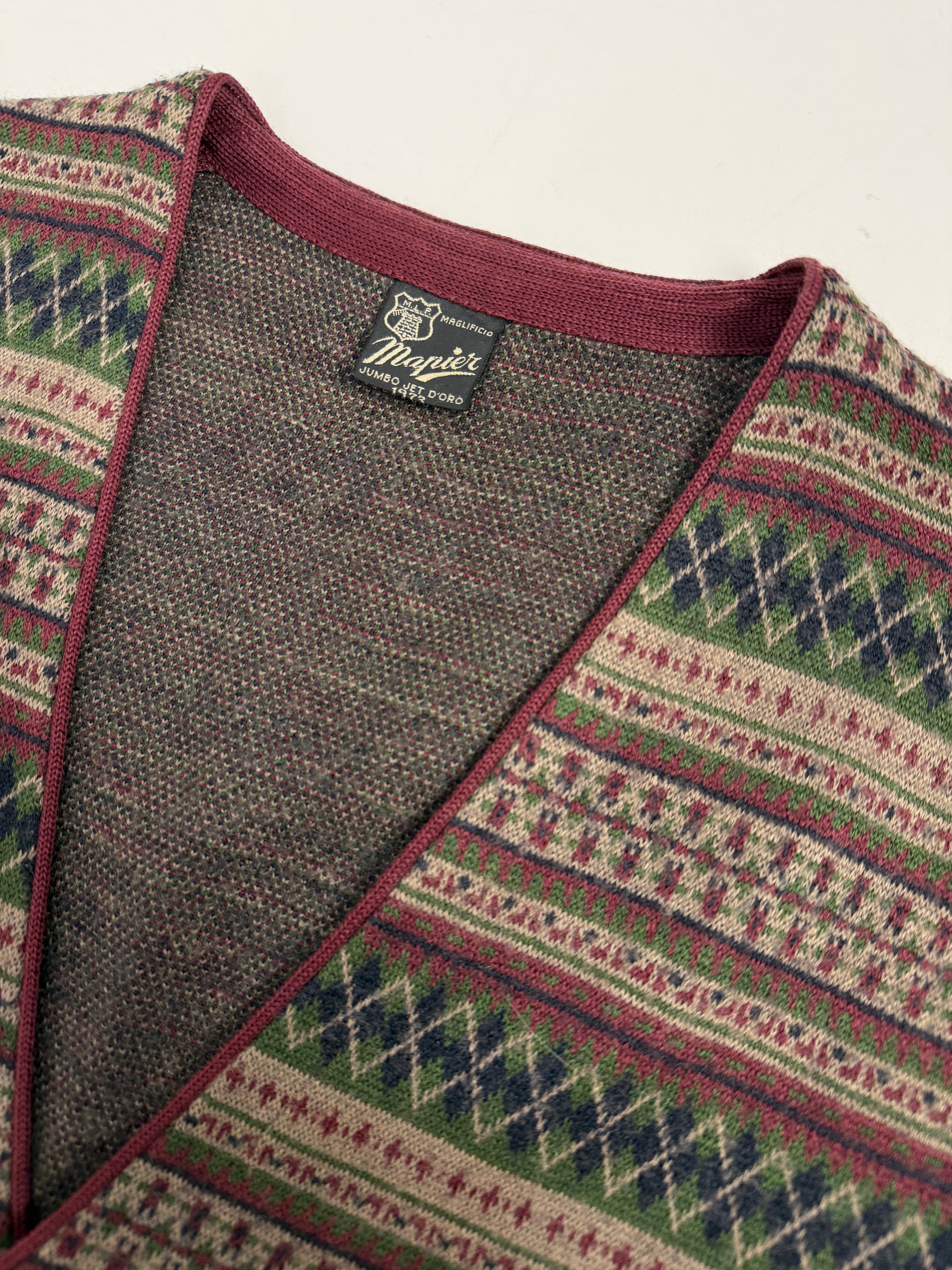 Gilet in lana anni '70
