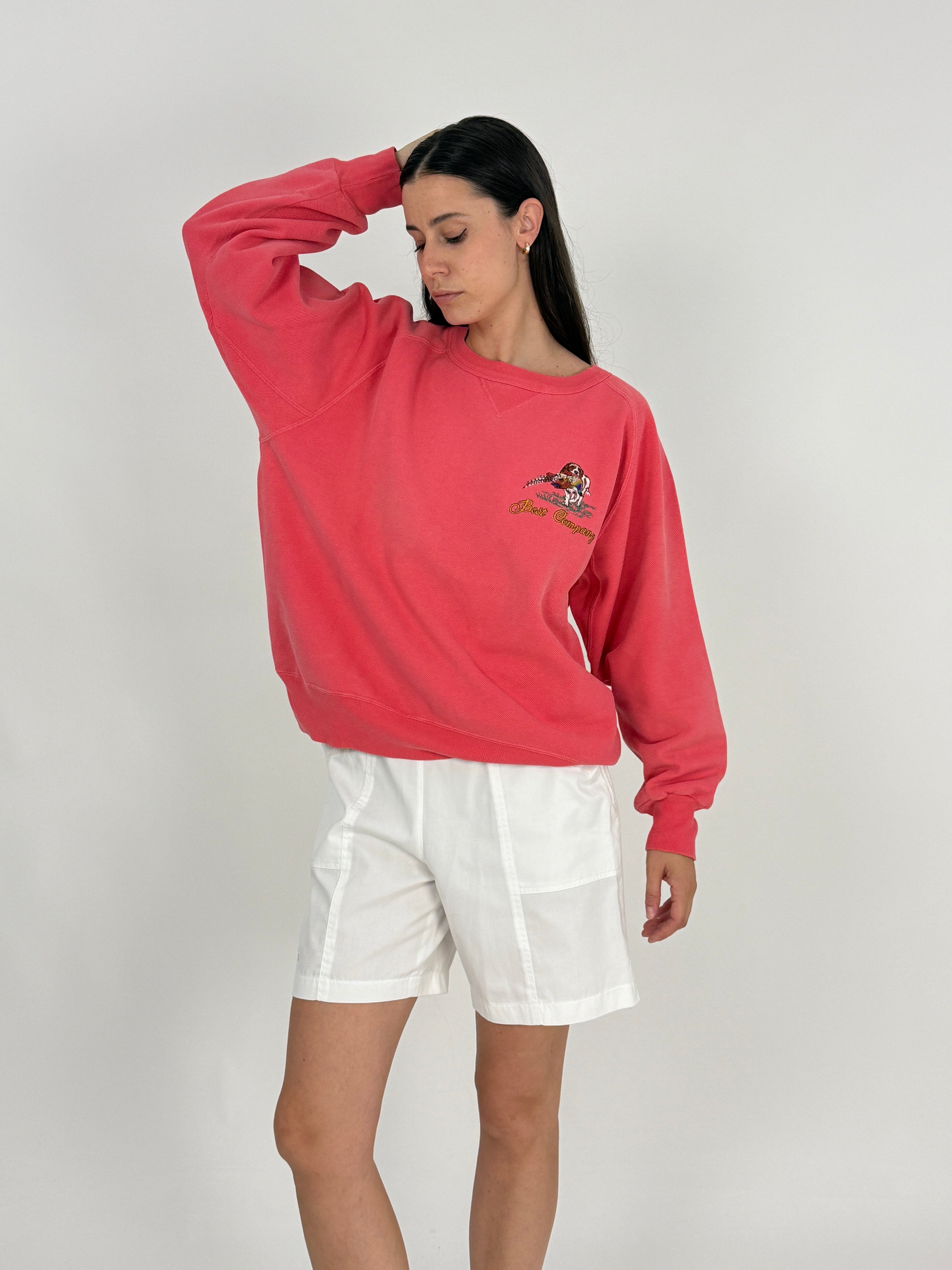 Felpa Vintage Best Company by Olmes Carretti - Taglia L