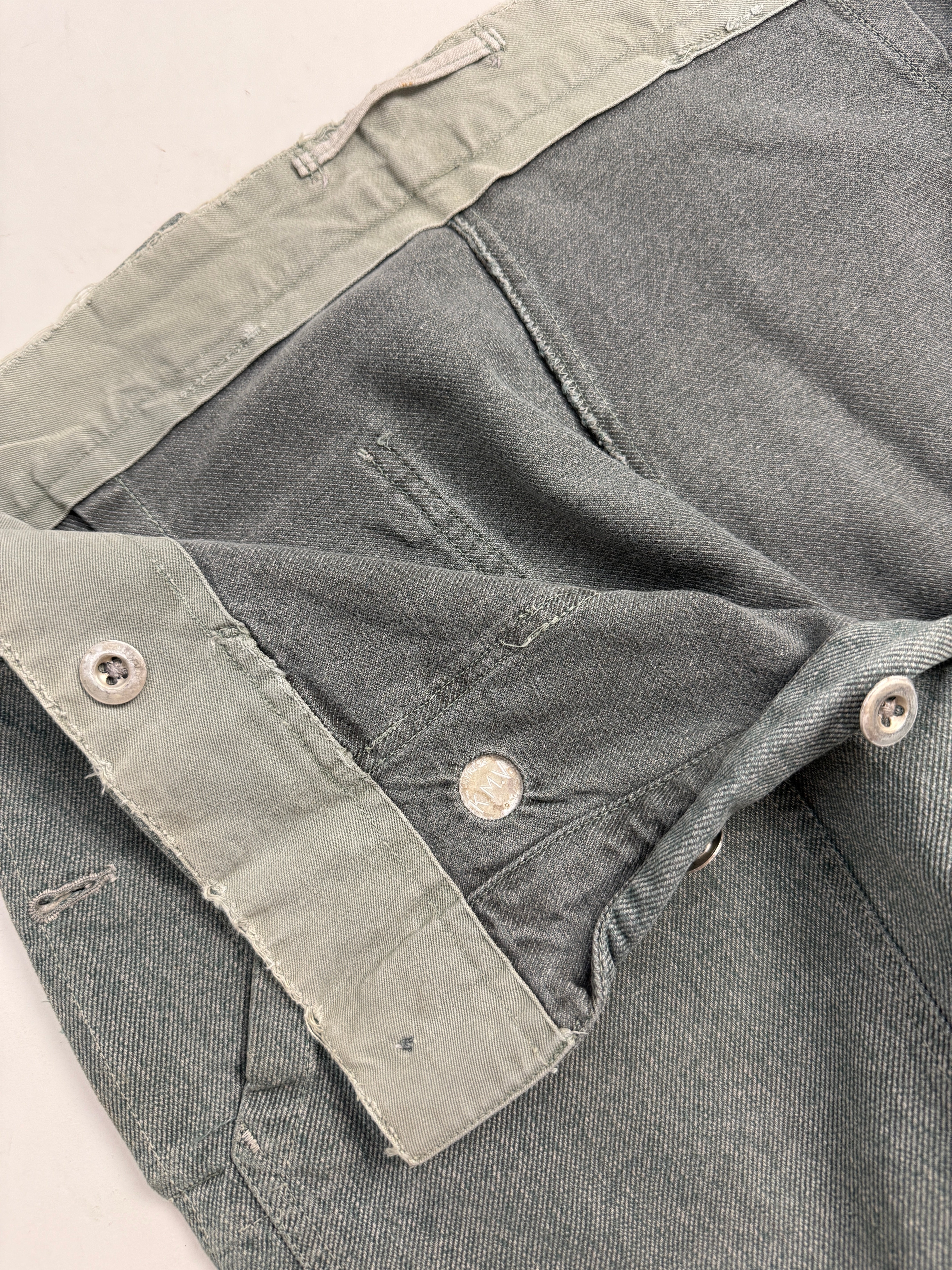 Pantaloni Militari da Lavoro Svizzeri Anni '60/'70