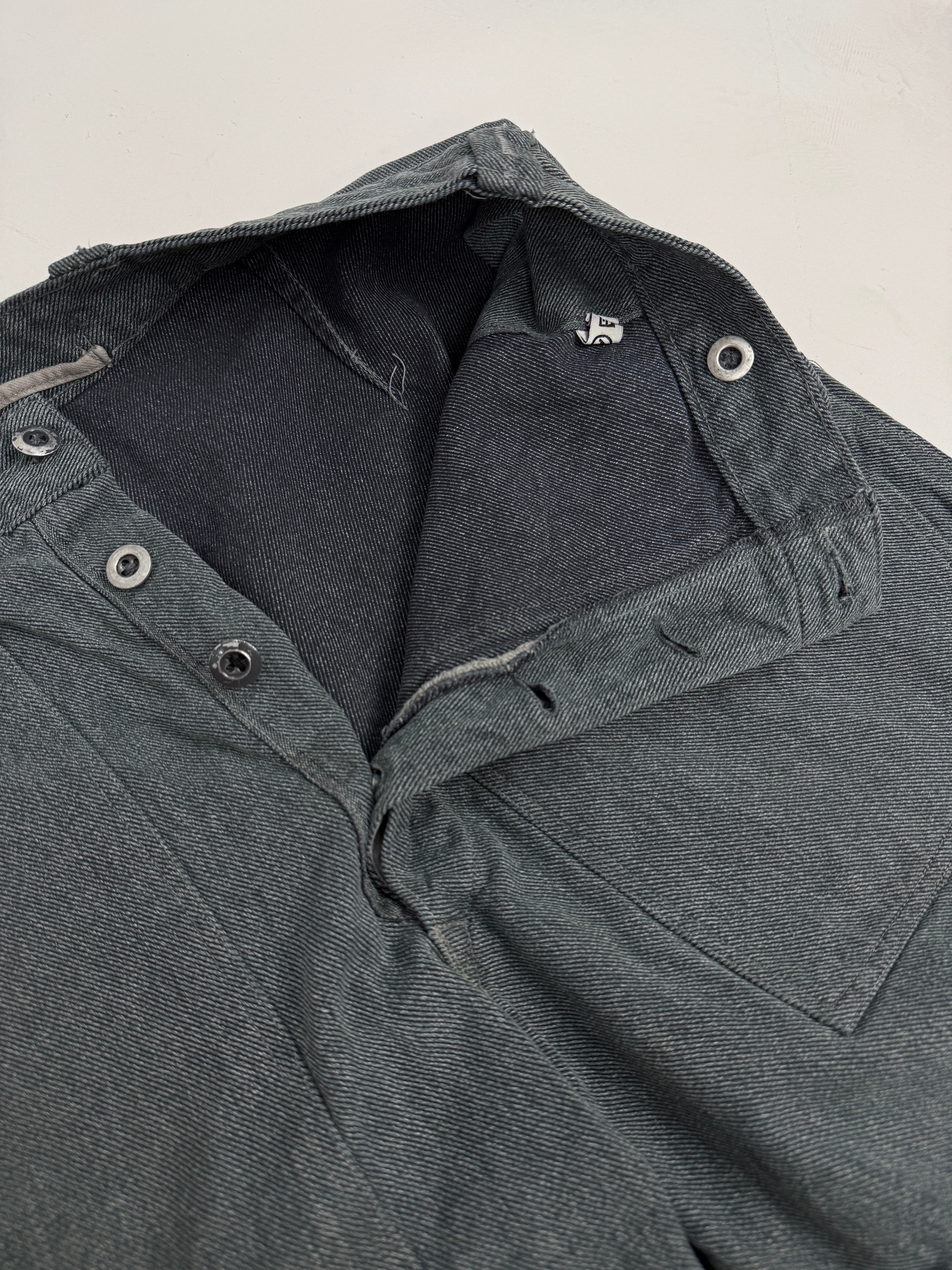 Pantaloni Militari da Lavoro Svizzeri Anni '60/'70