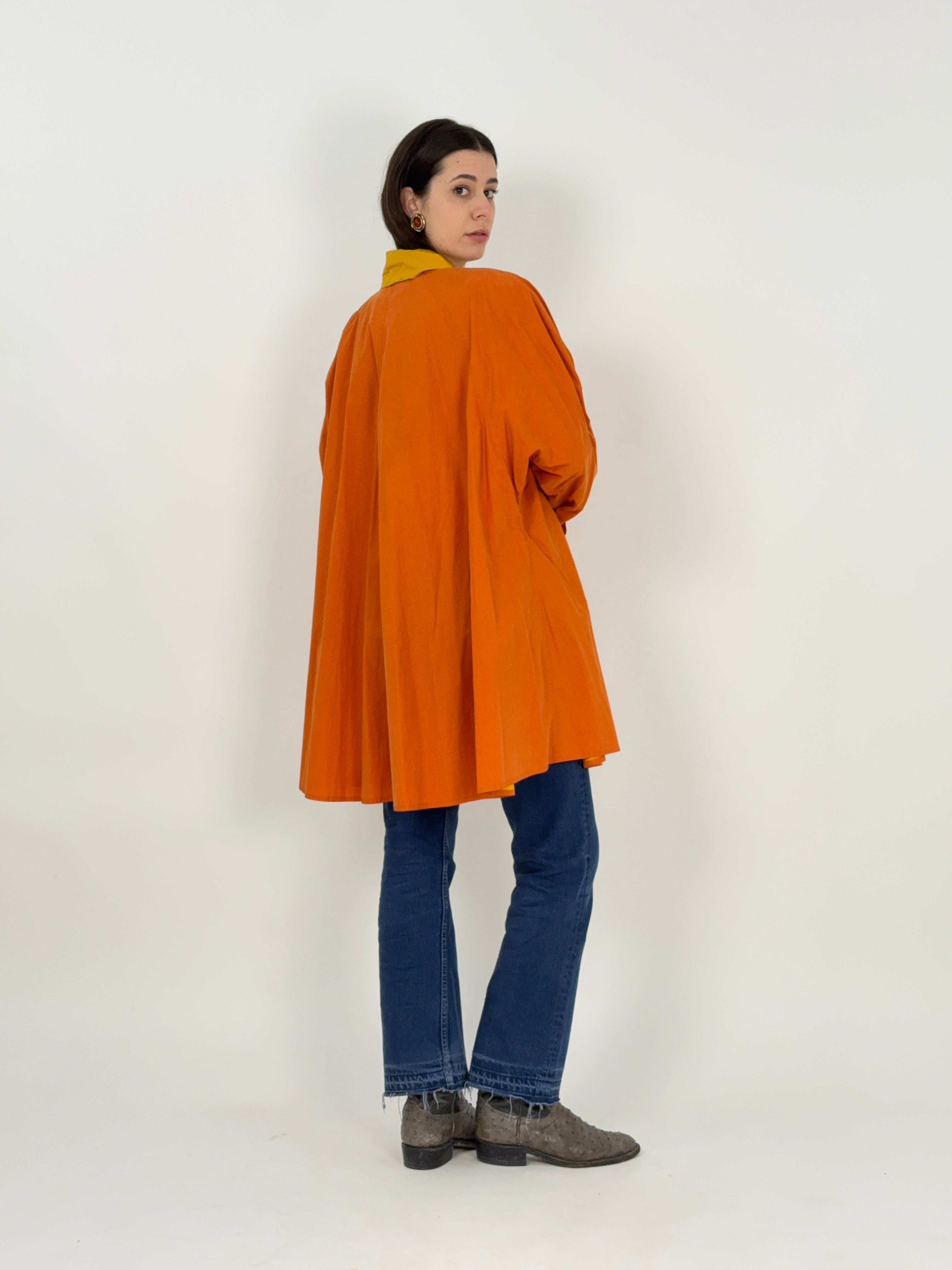 Soprabito Marella in cotone bicolore