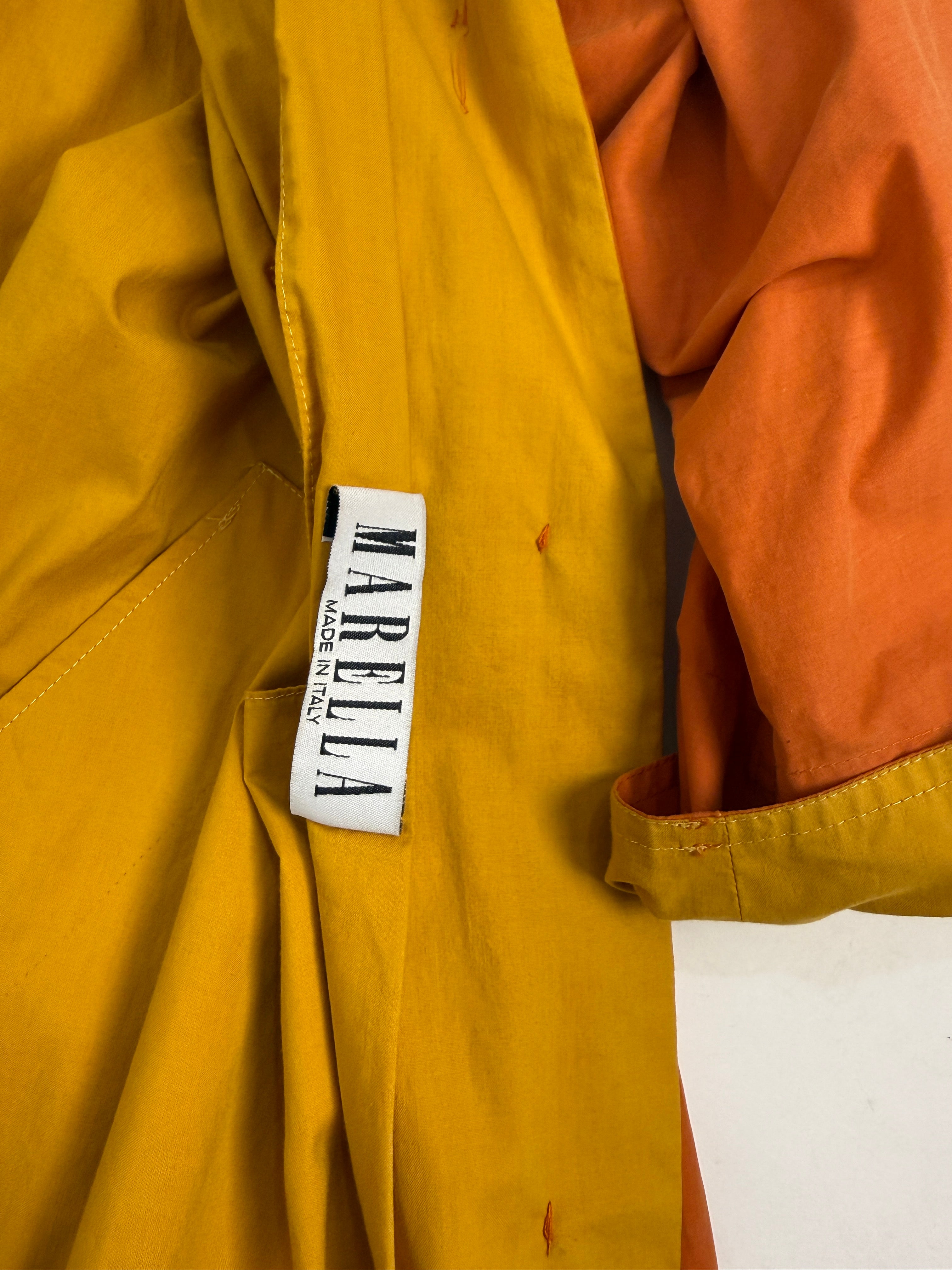 Soprabito Marella in cotone bicolore