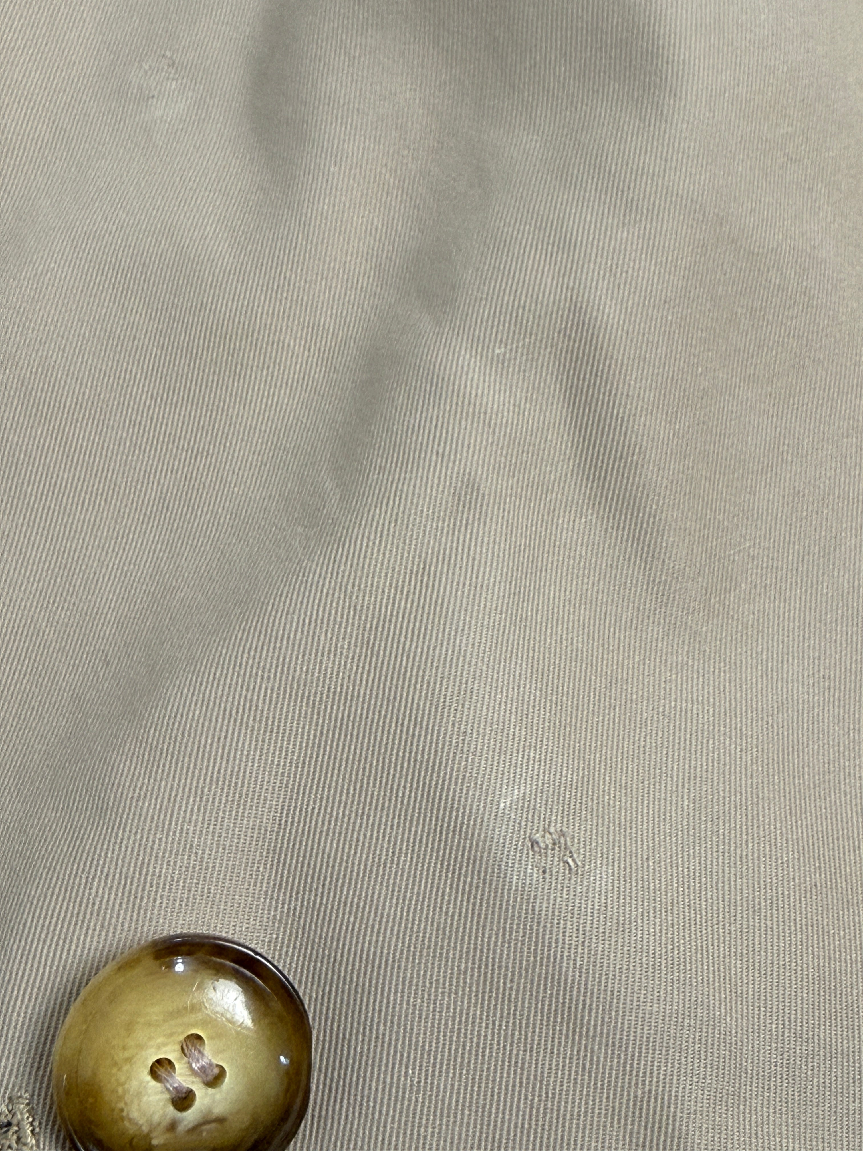 Trench doppiopetto anni '60