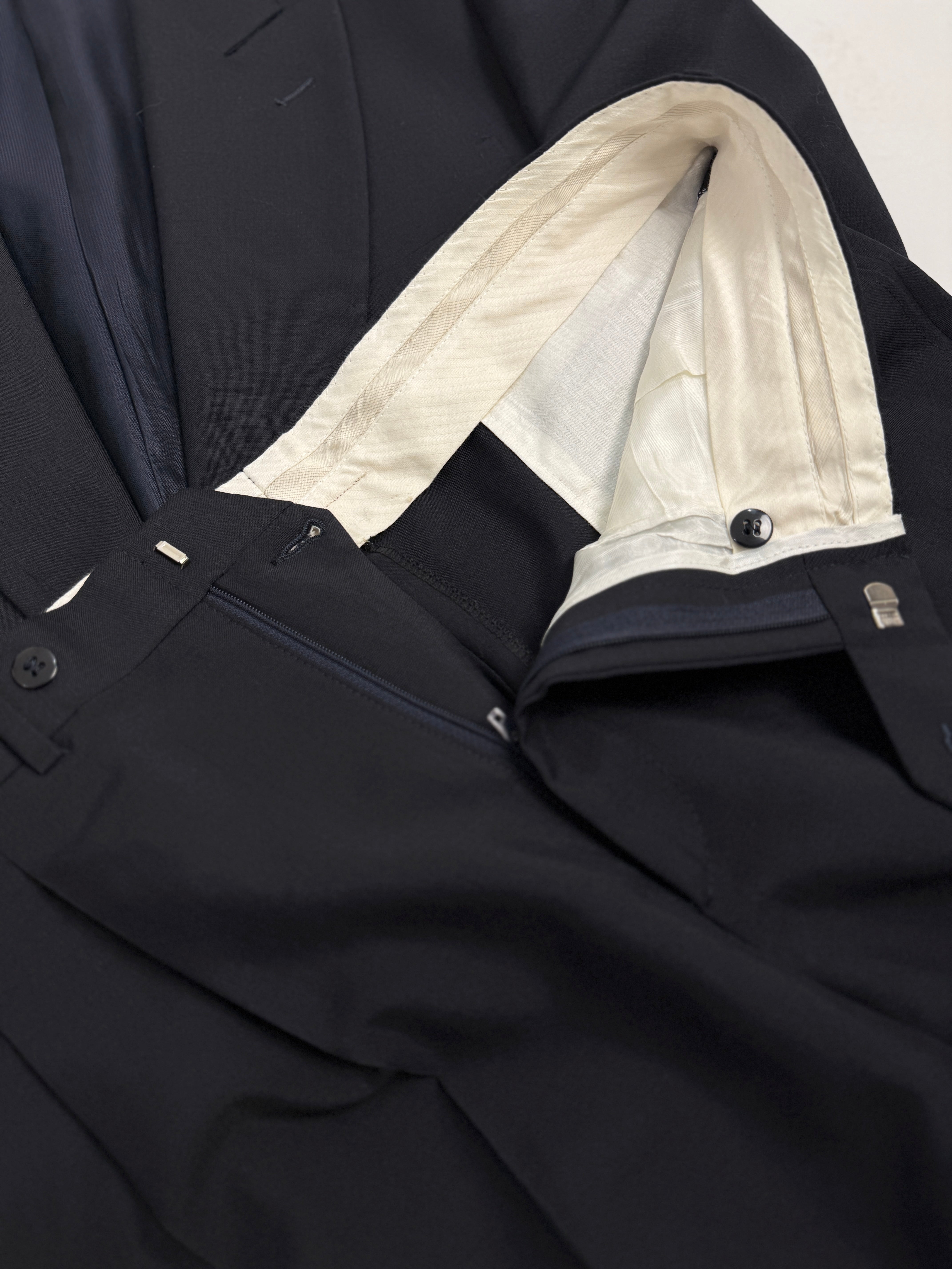 Abito Vintage San Remo Doppio Petto Blu notte - Taglia 50
