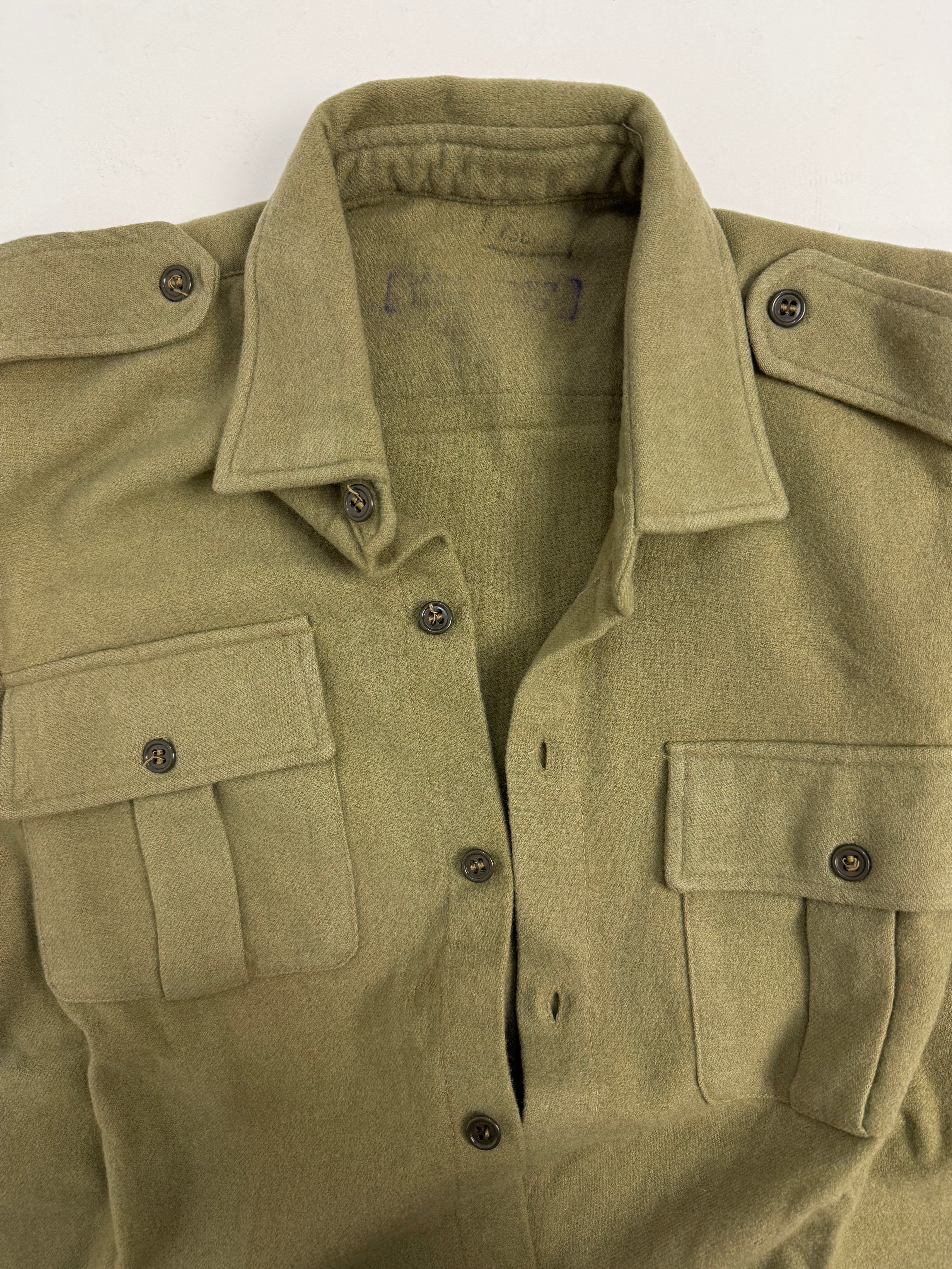 Camicia vintage Esercito Italiano in Flanella