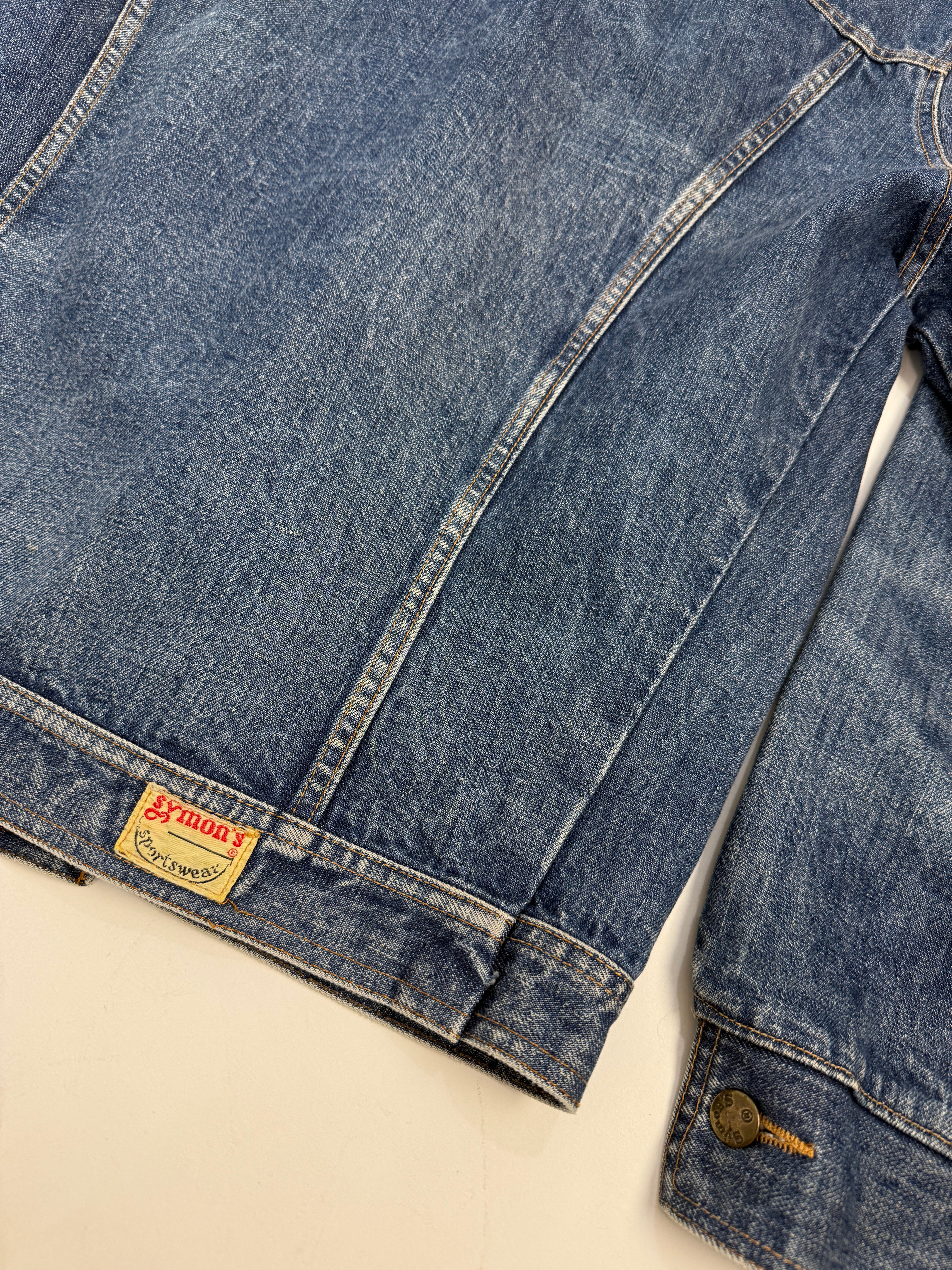 Denim jacket Symon's anni '70