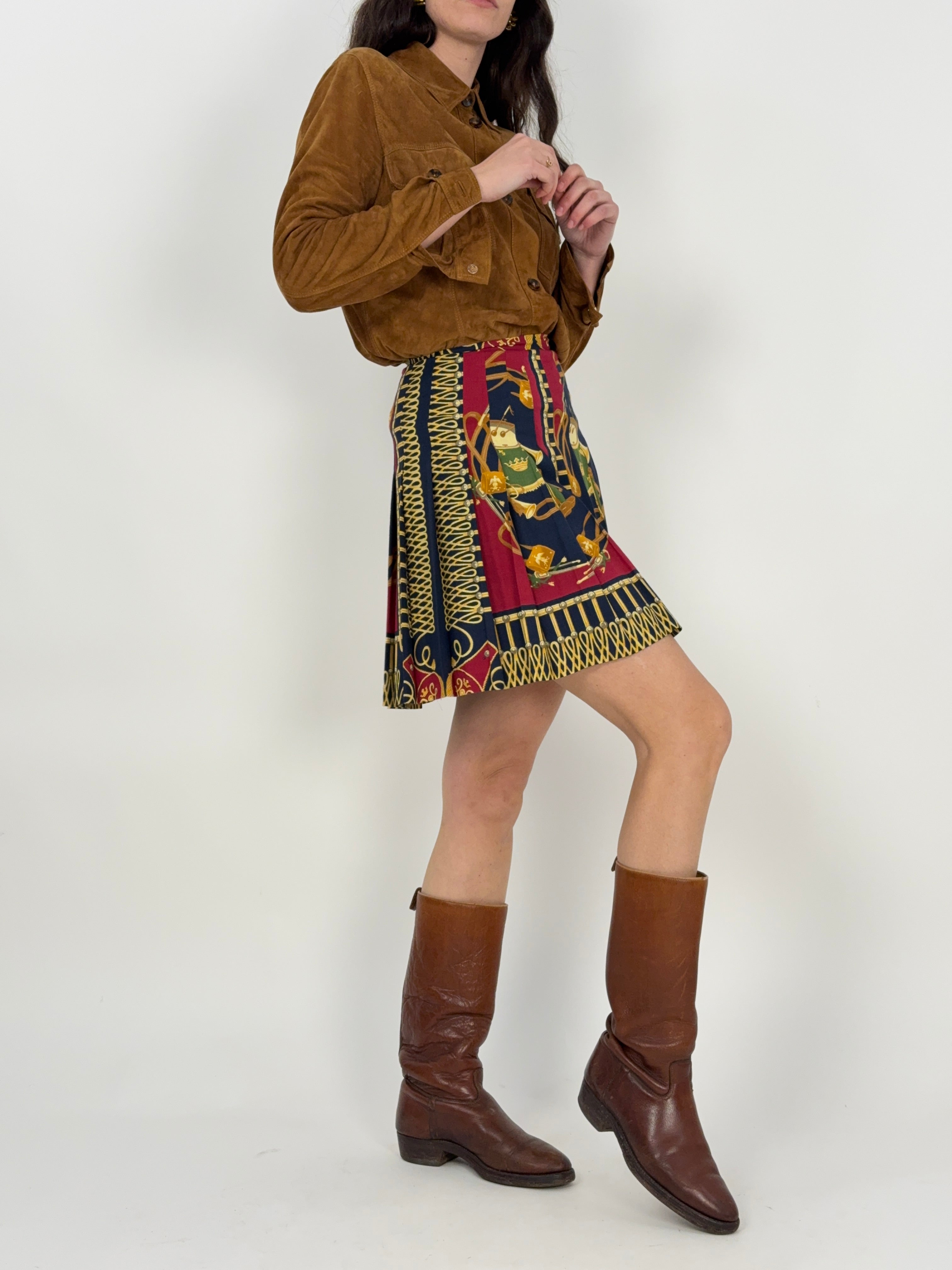 gonna-corta-a-ieghe-fantasia-vintage-anni-'90