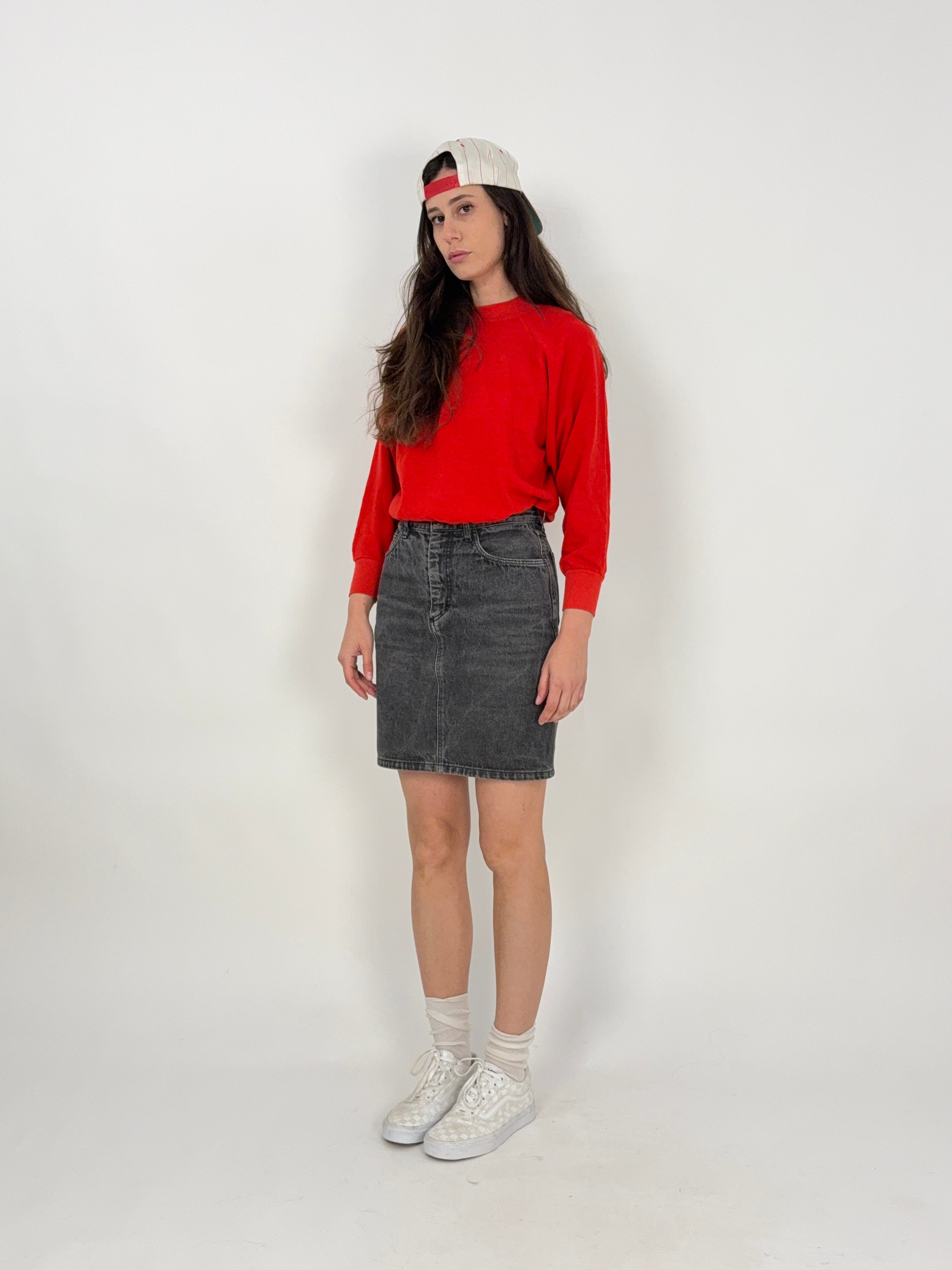Gonna denim vintage Stefanel