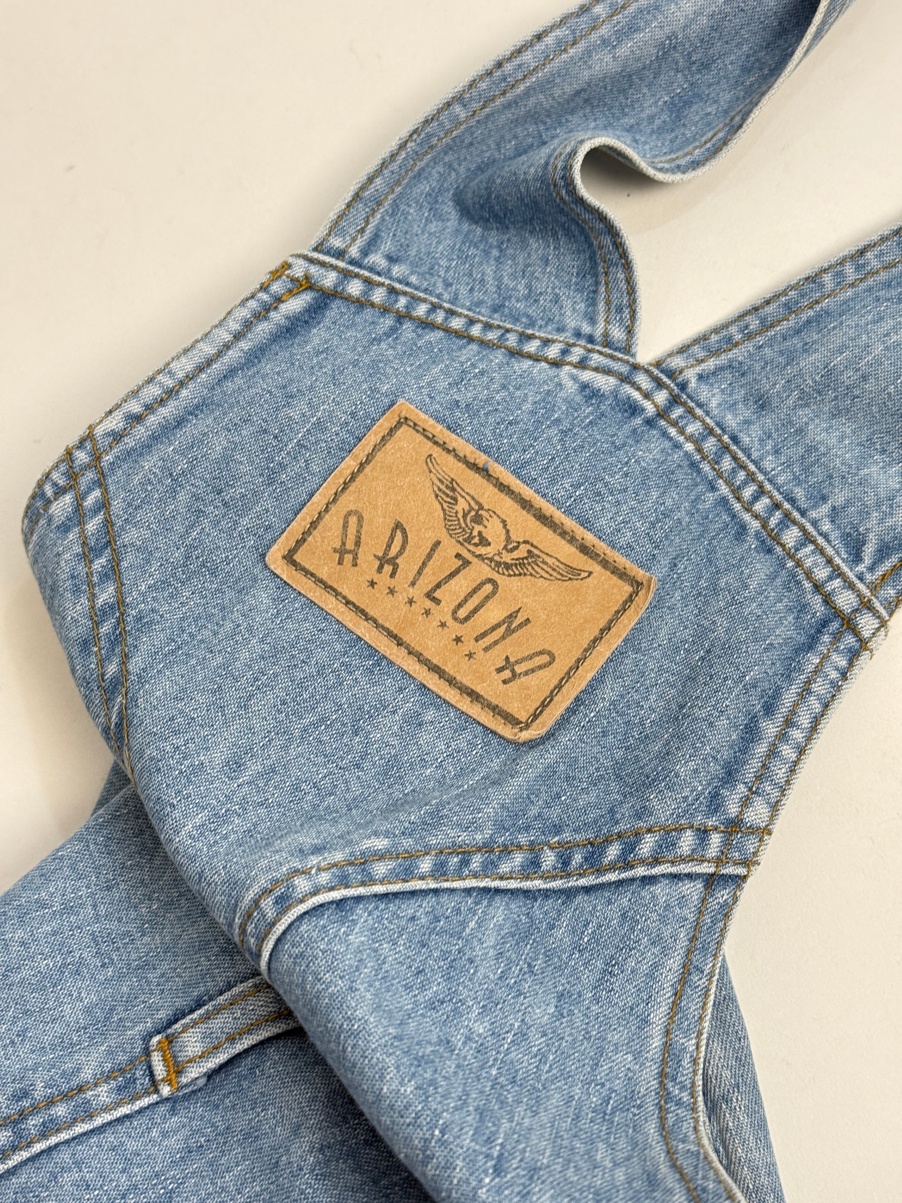 Salopette Denim Arizona Jeans Co. - dettaglio patch aquila