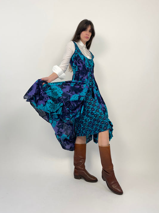 Vintage floral dress