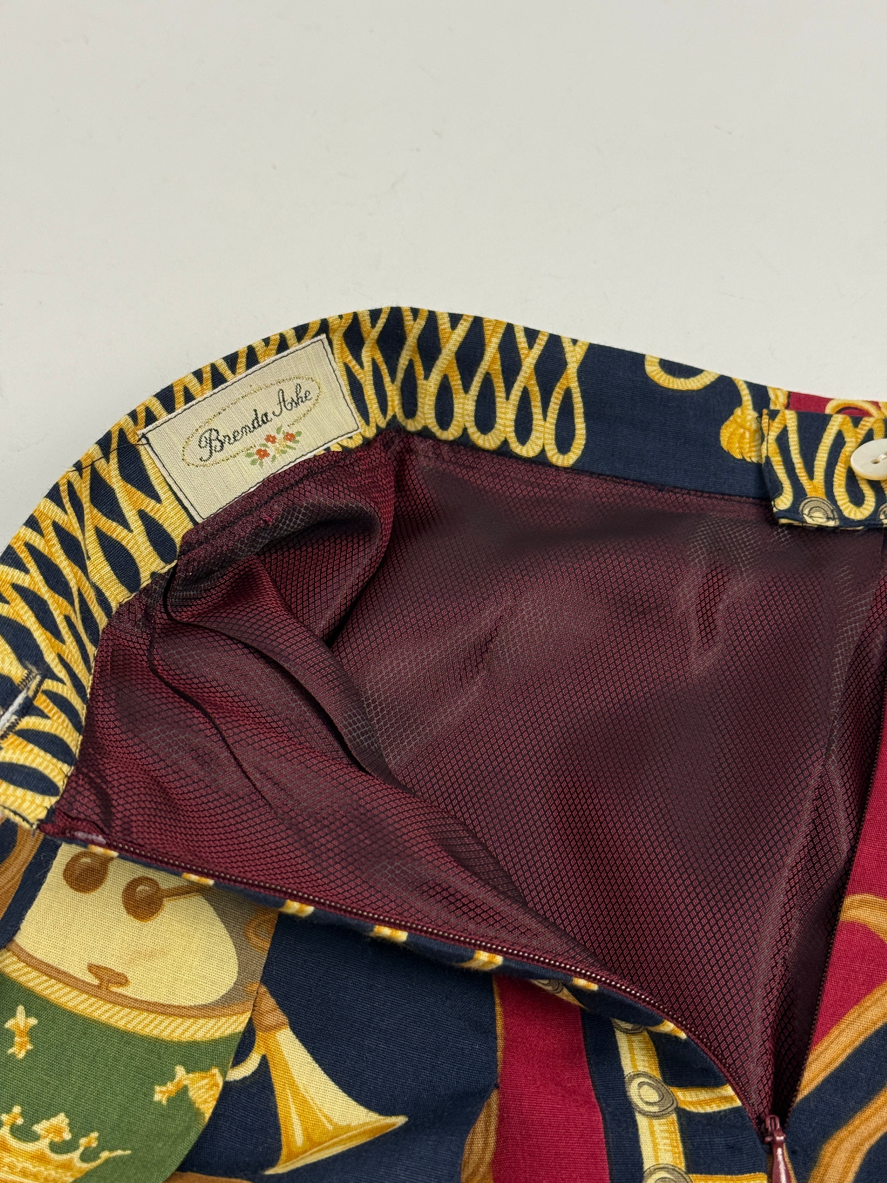 Gonna a pieghe anni '90